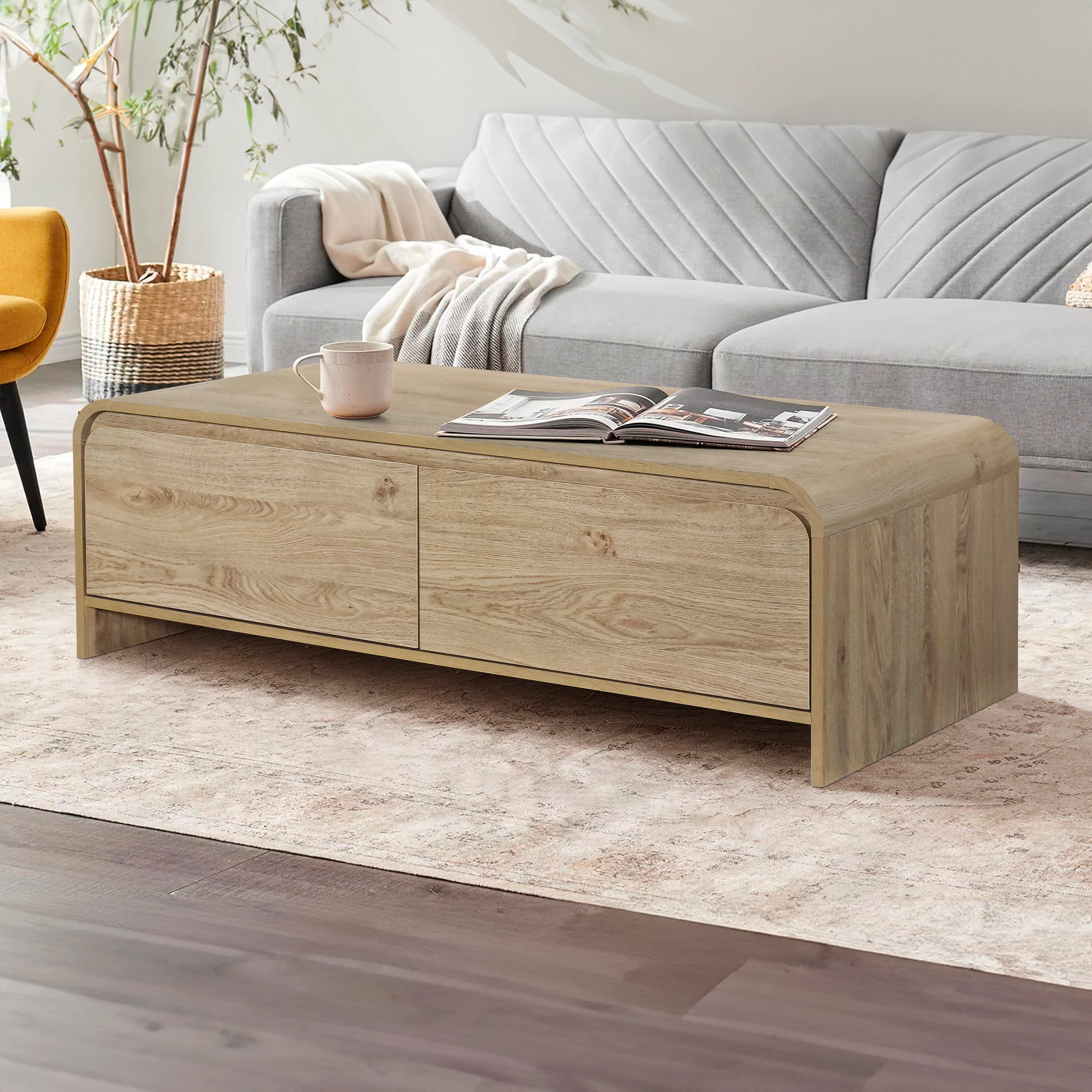 Mara Cocktail Table-Natural - Image 9