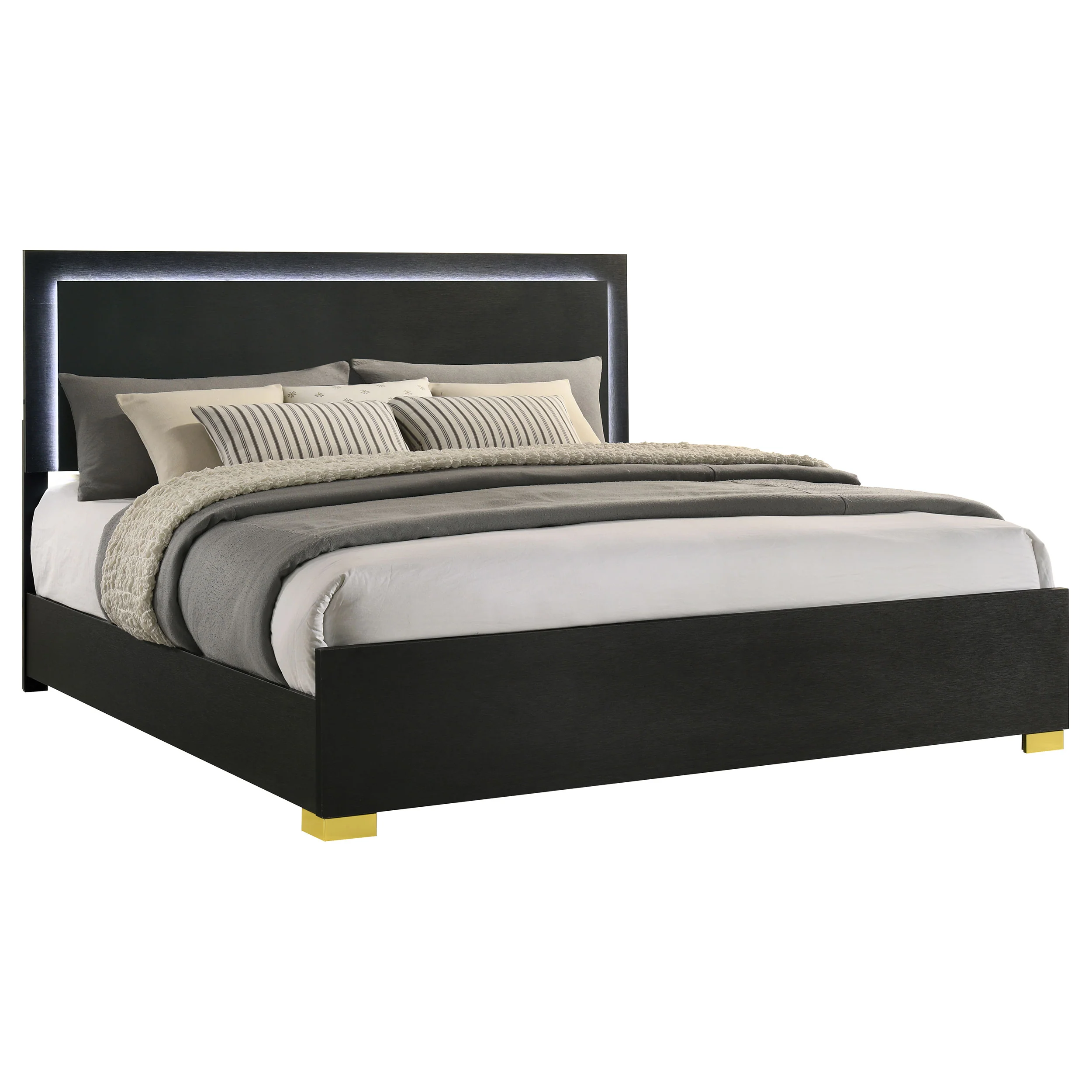Marceline Panel Bed with LED Lighting - Image 11