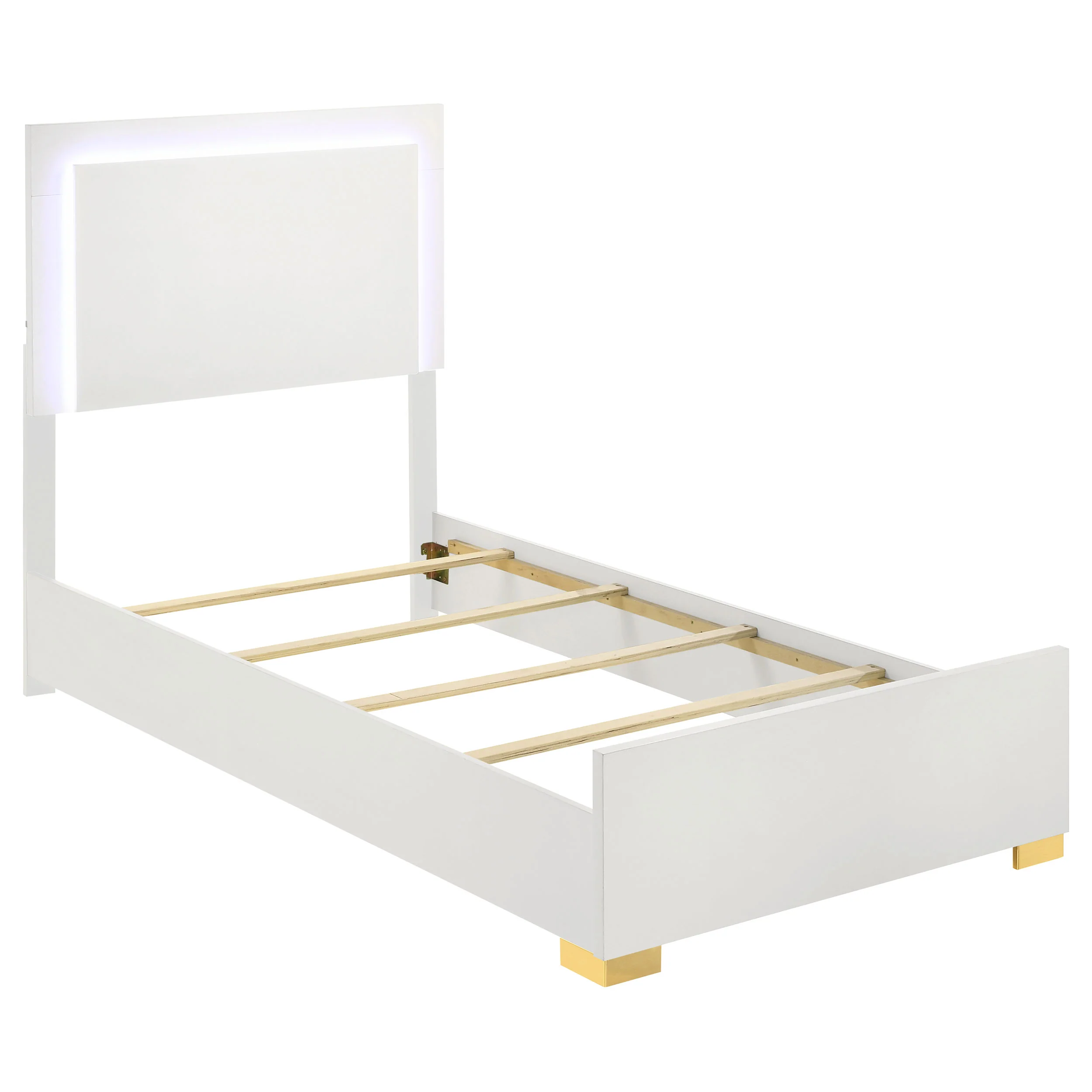 Marceline Panel Bed with LED Lighting - Image 54