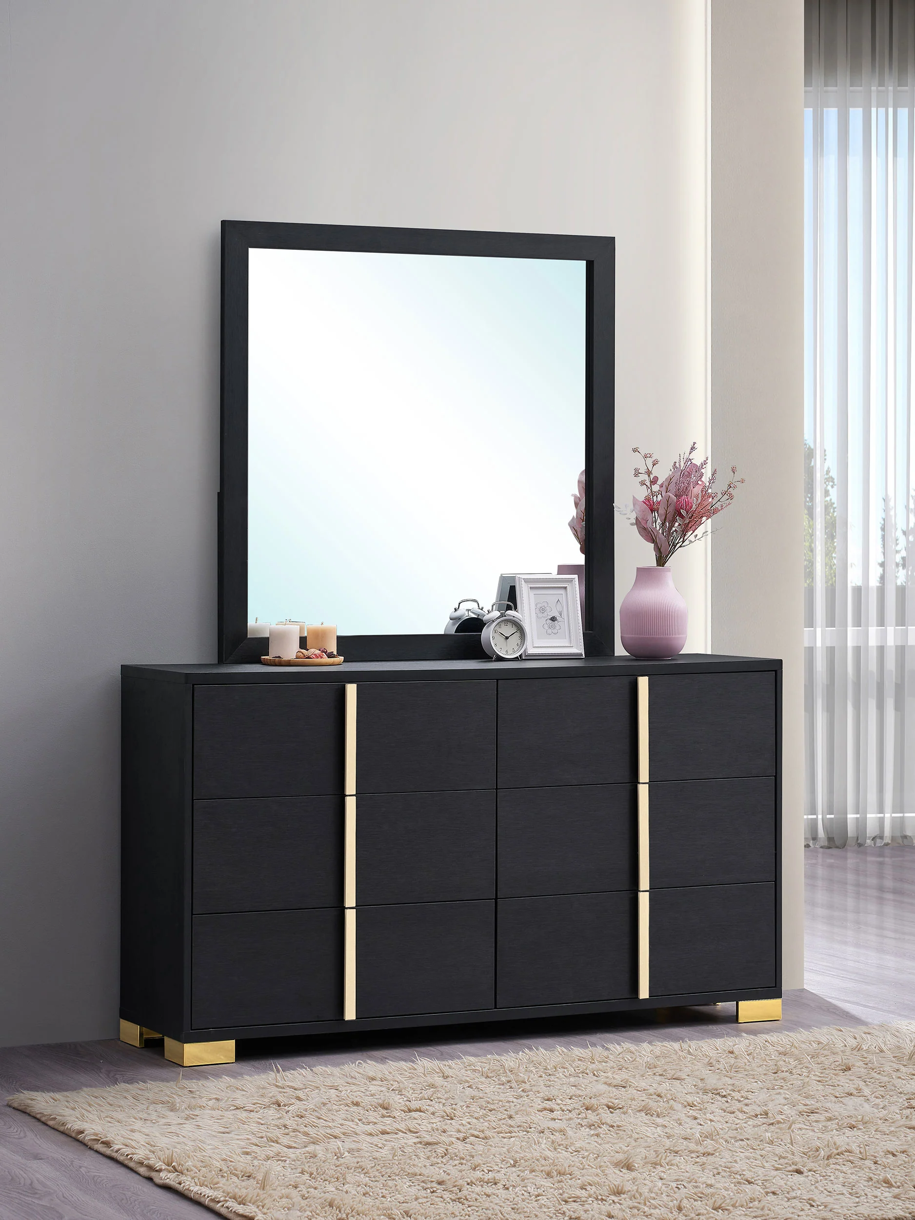 Marceline Dresser with Mirror - Image 2