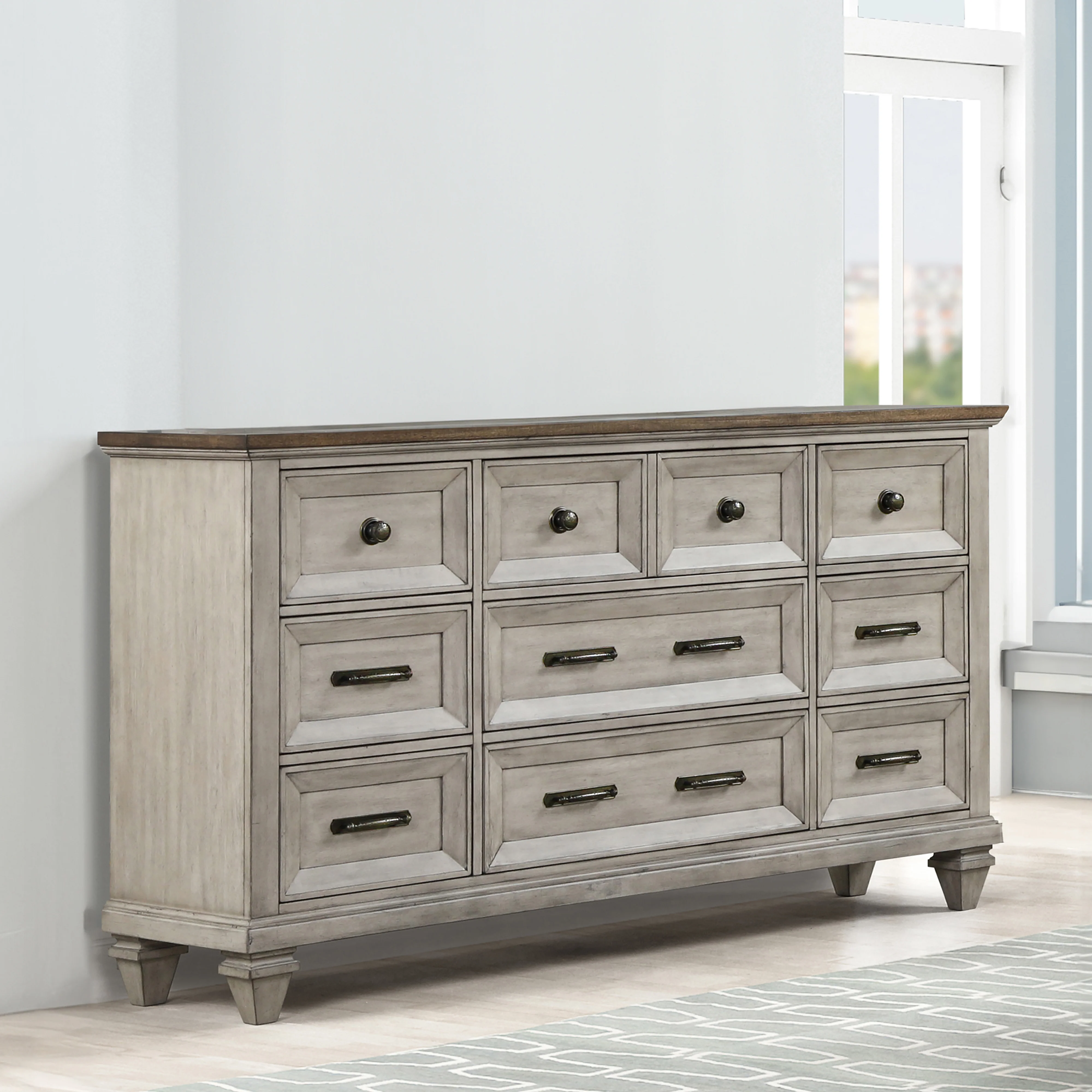 Mariana Dresser -Vintage Creme - Image 9