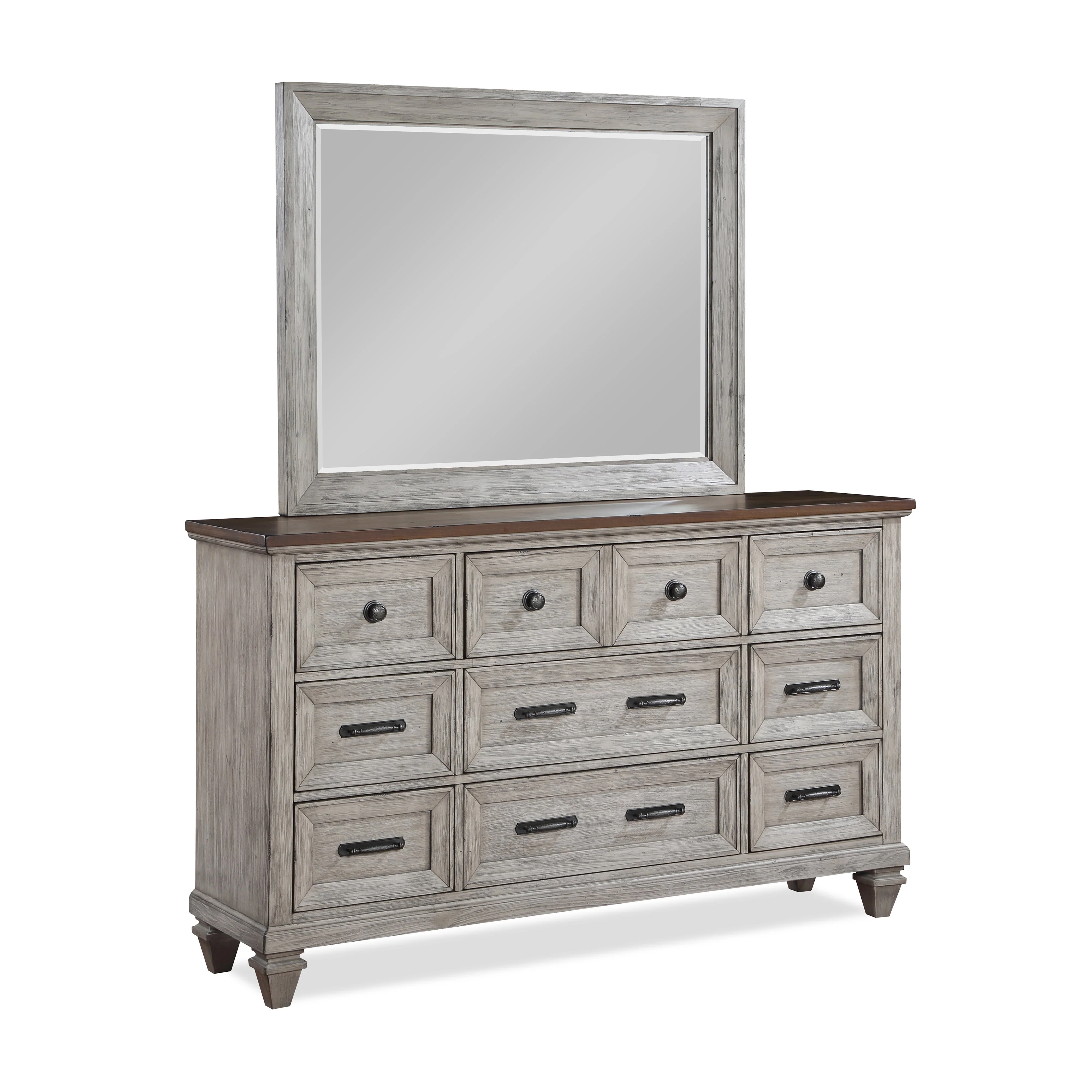 Mariana Mirror-Vintage Creme