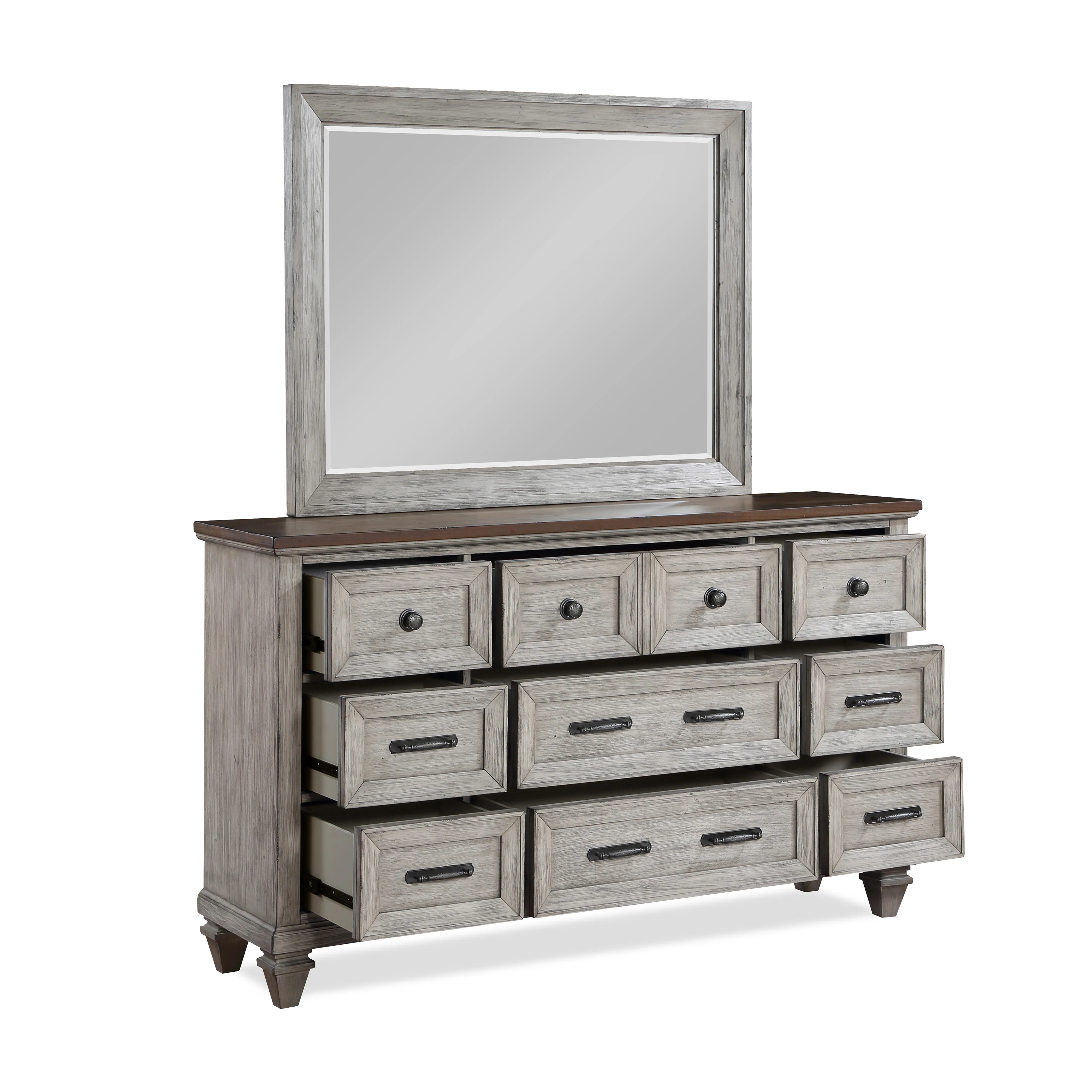 Mariana Mirror-Vintage Creme - Image 4