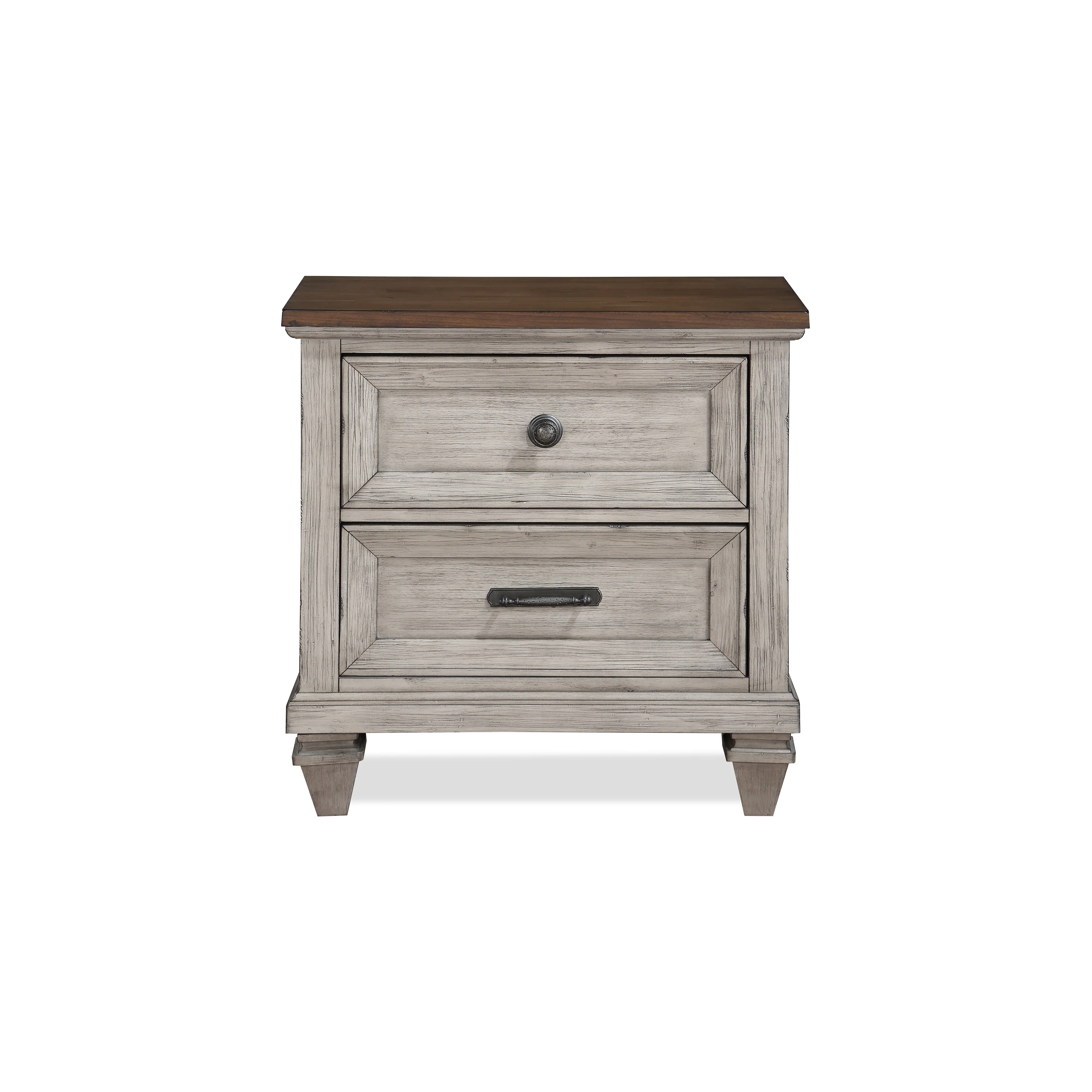 Mariana Nightstand W/Usb-Vintage Creme - Image 2
