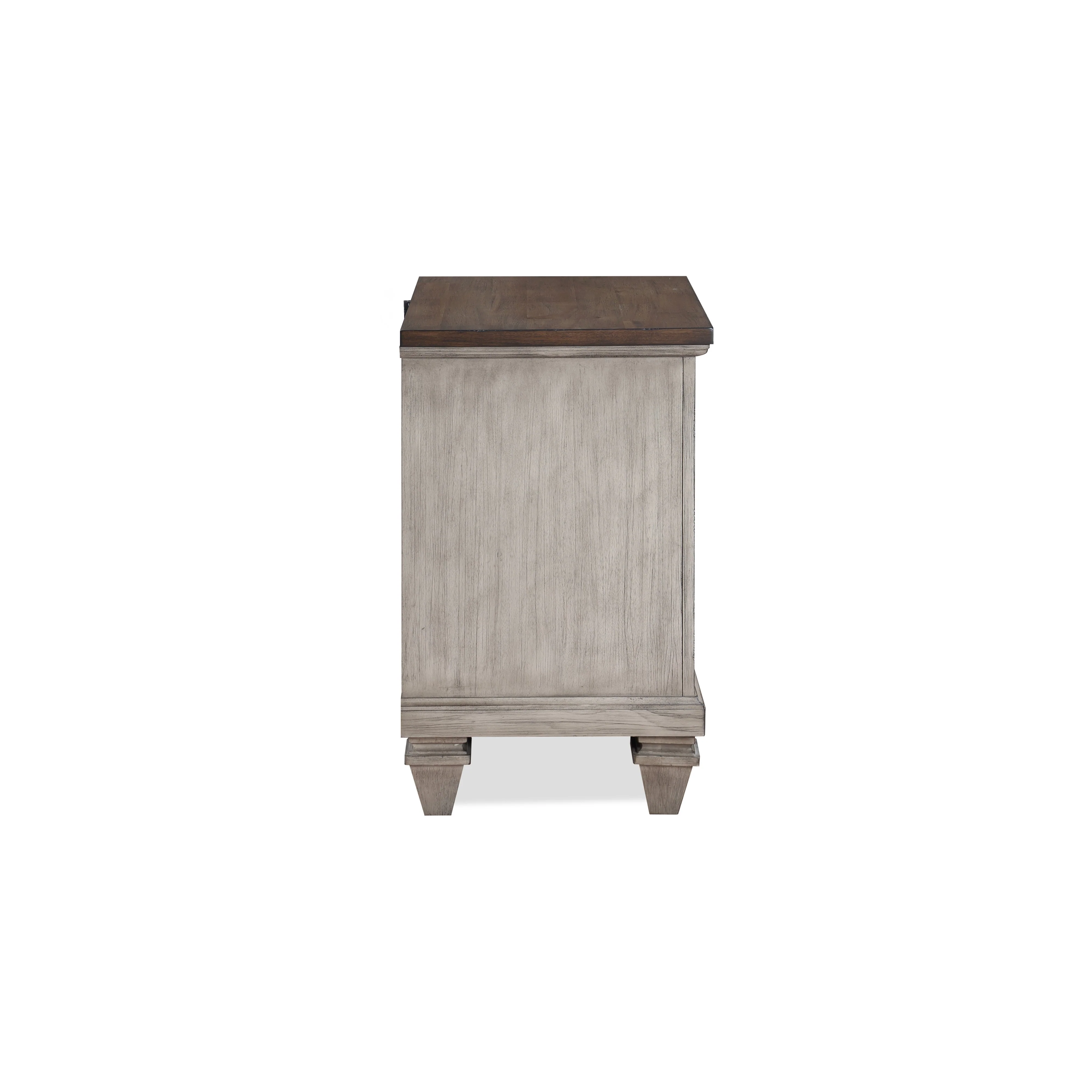 Mariana Nightstand W/Usb-Vintage Creme - Image 3