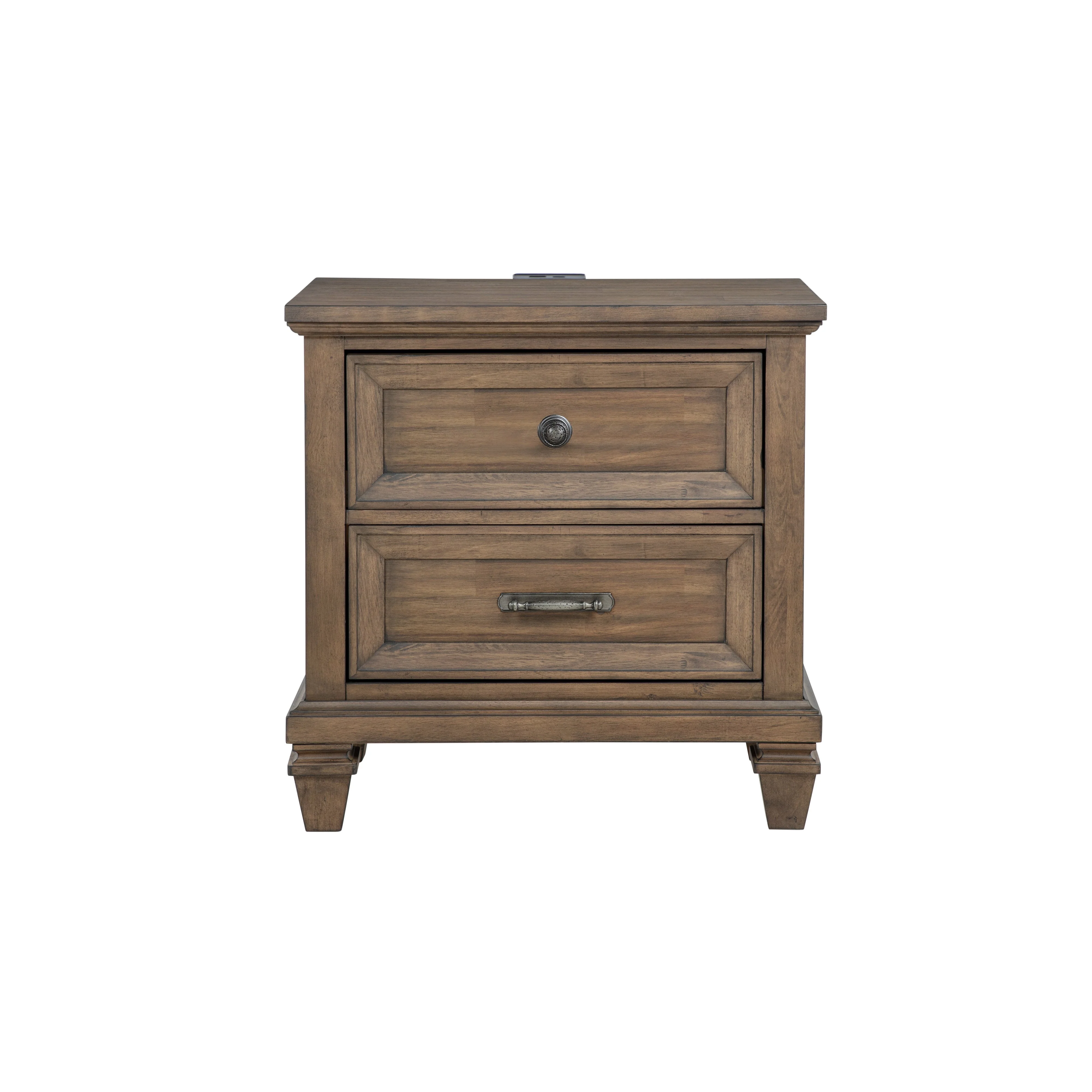 Mariana Nightstand W/Usb-Vintage Mocha - Image 2
