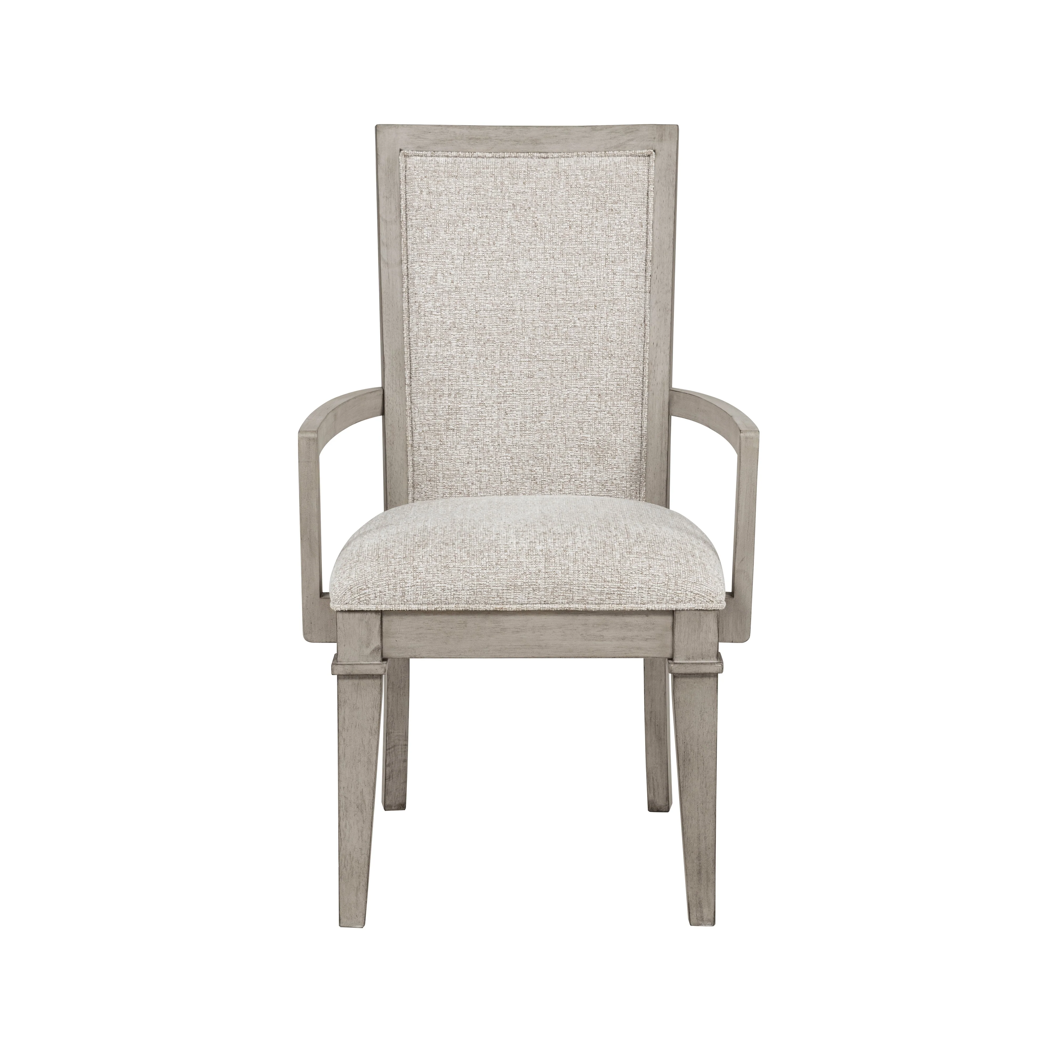Mariana Upholstered Arm Chair (2 Per Carton)-Vintage Creme - Image 2