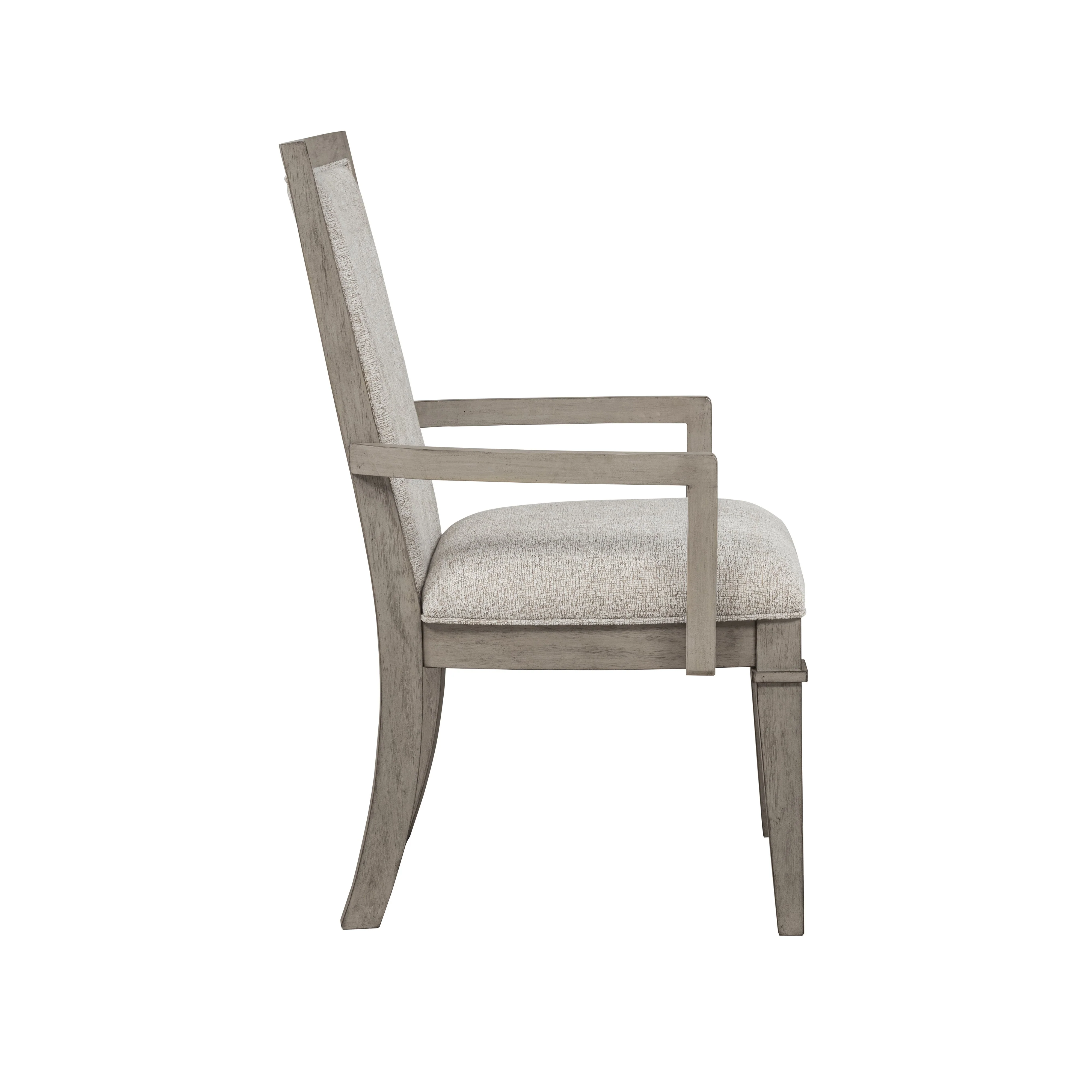 Mariana Upholstered Arm Chair (2 Per Carton)-Vintage Creme - Image 3