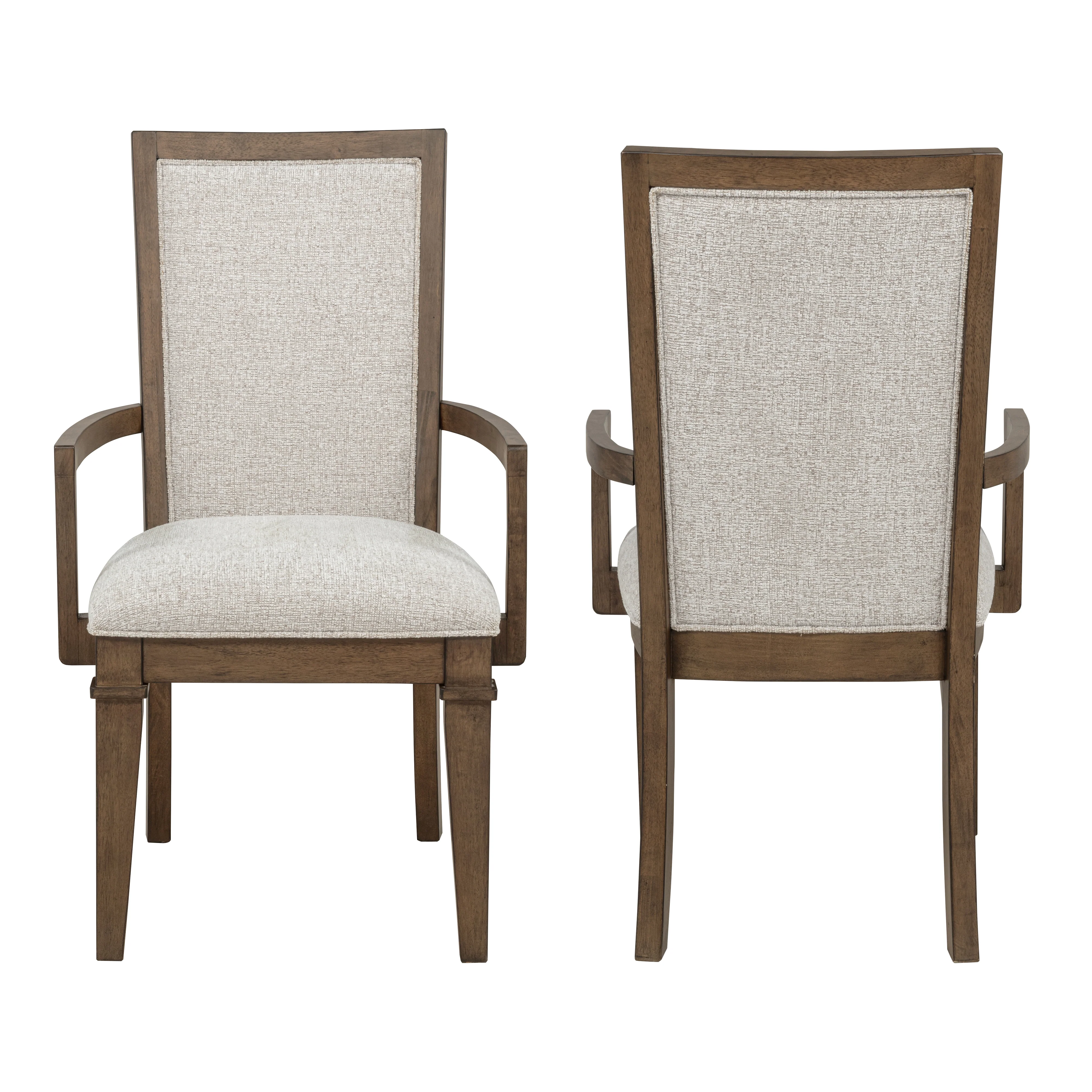 Mariana Upholstered Arm Chair (2 Per Carton)-Vintage Mocha - Image 6