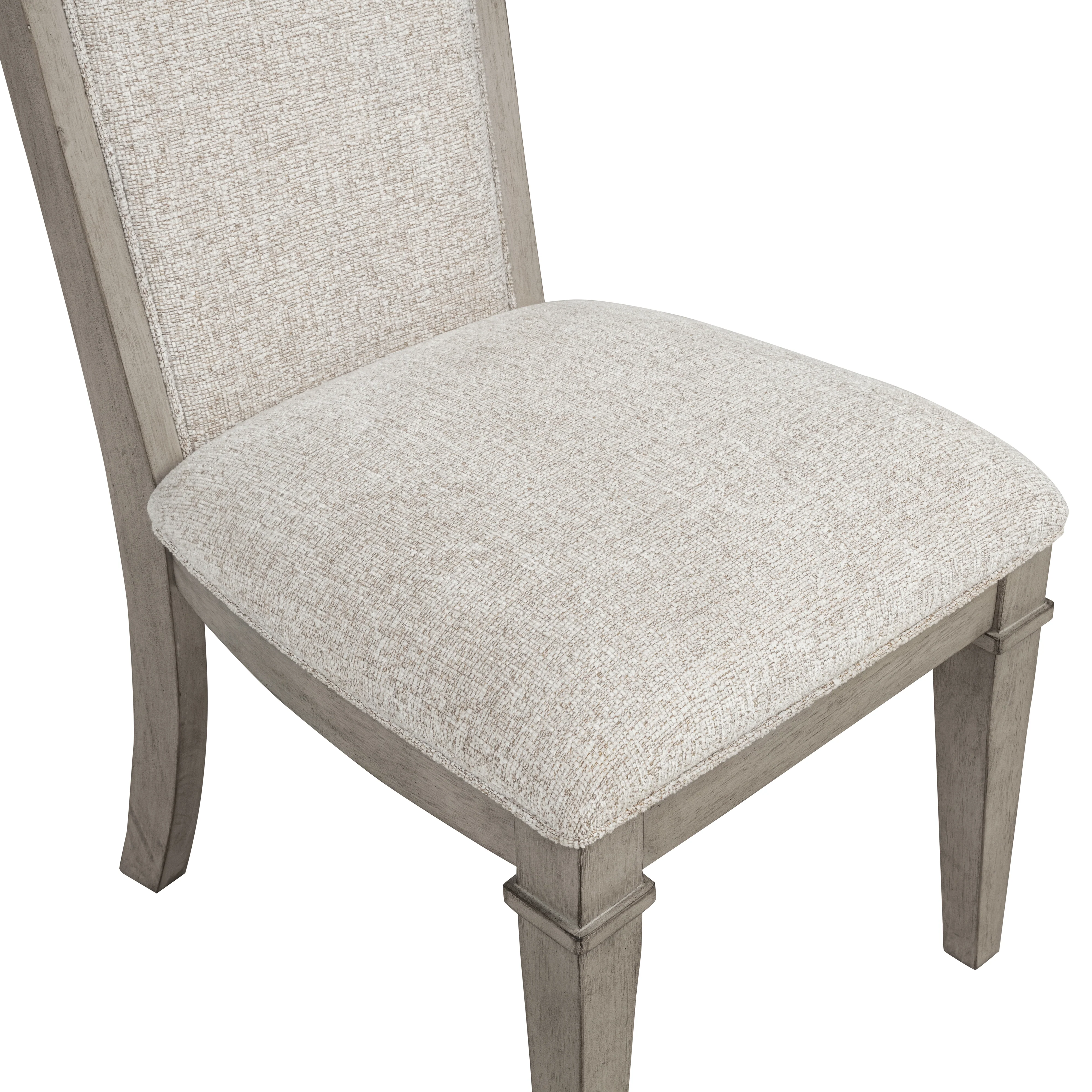 Mariana Upholstered Side Chair (2 Per Carton)-Vintage Creme - Image 5