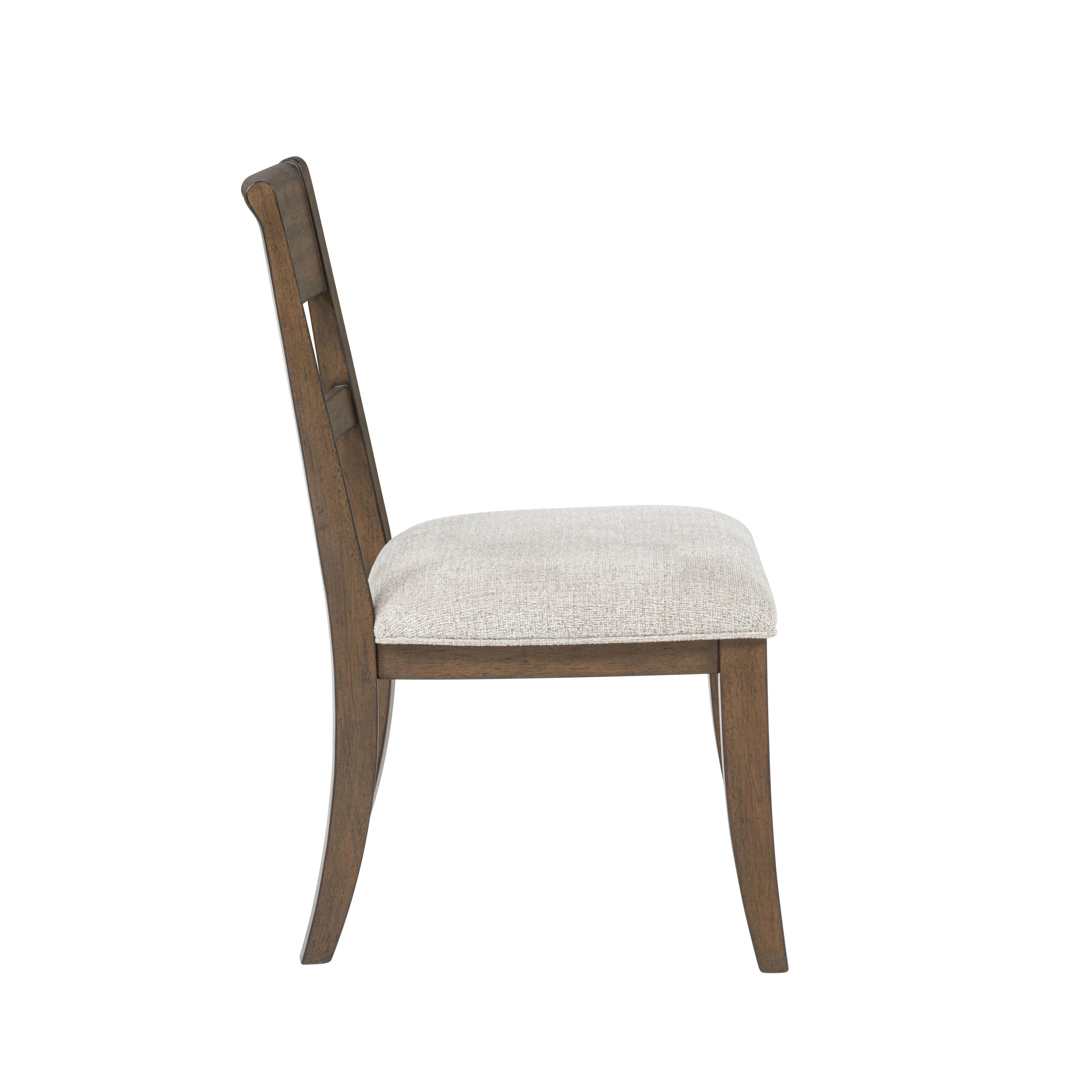 Mariana Wood Back Side Chair (2 Per Carton)-Vintage Mocha - Image 3
