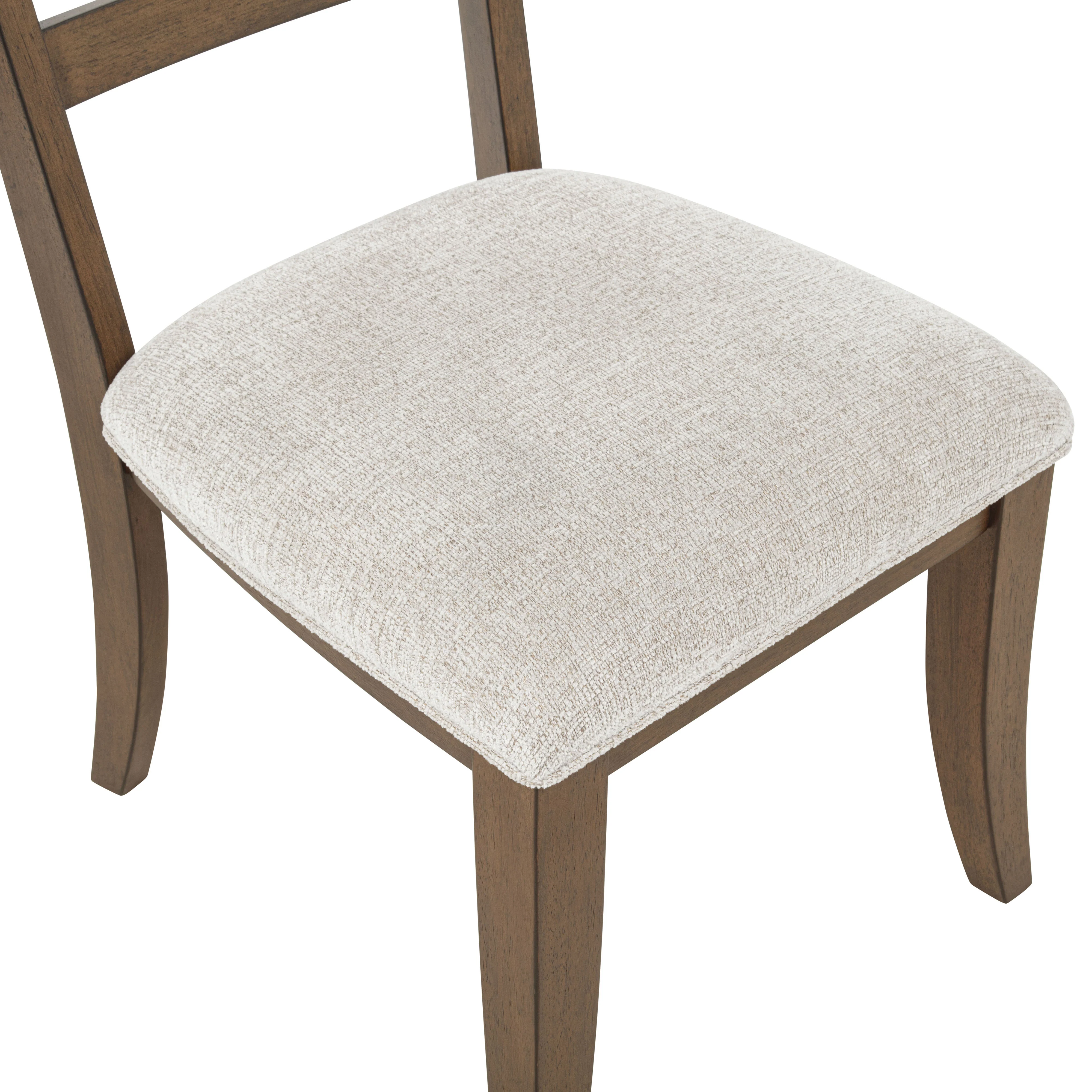 Mariana Wood Back Side Chair (2 Per Carton)-Vintage Mocha - Image 5