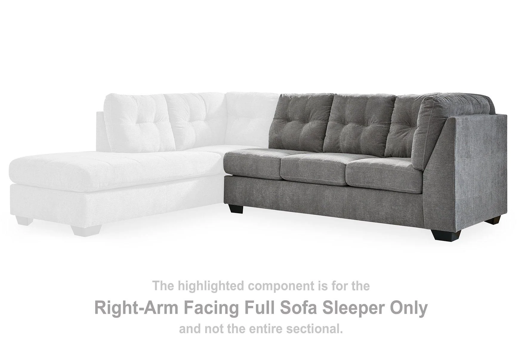 Marleton 2-Piece Sleeper Sectional with Chaise - Image 19