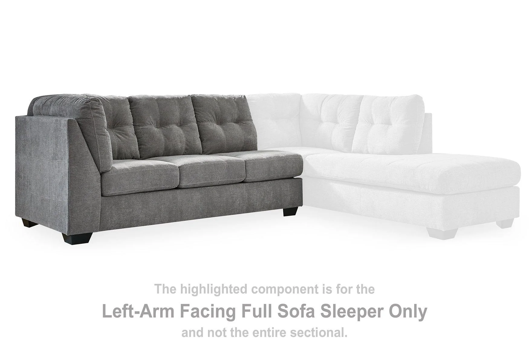 Marleton 2-Piece Sleeper Sectional with Chaise - Image 39