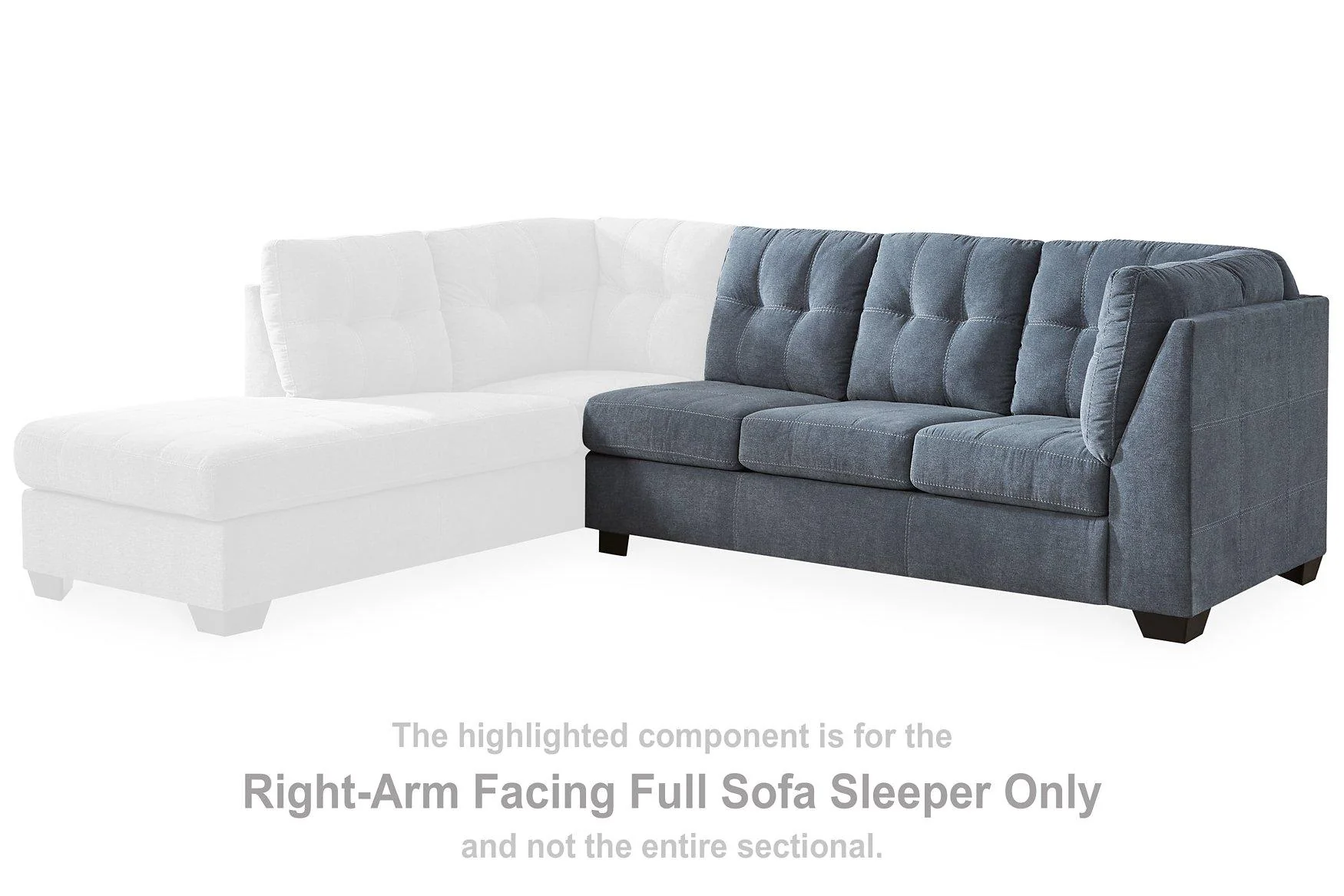Marleton 2-Piece Sleeper Sectional with Chaise - Image 8