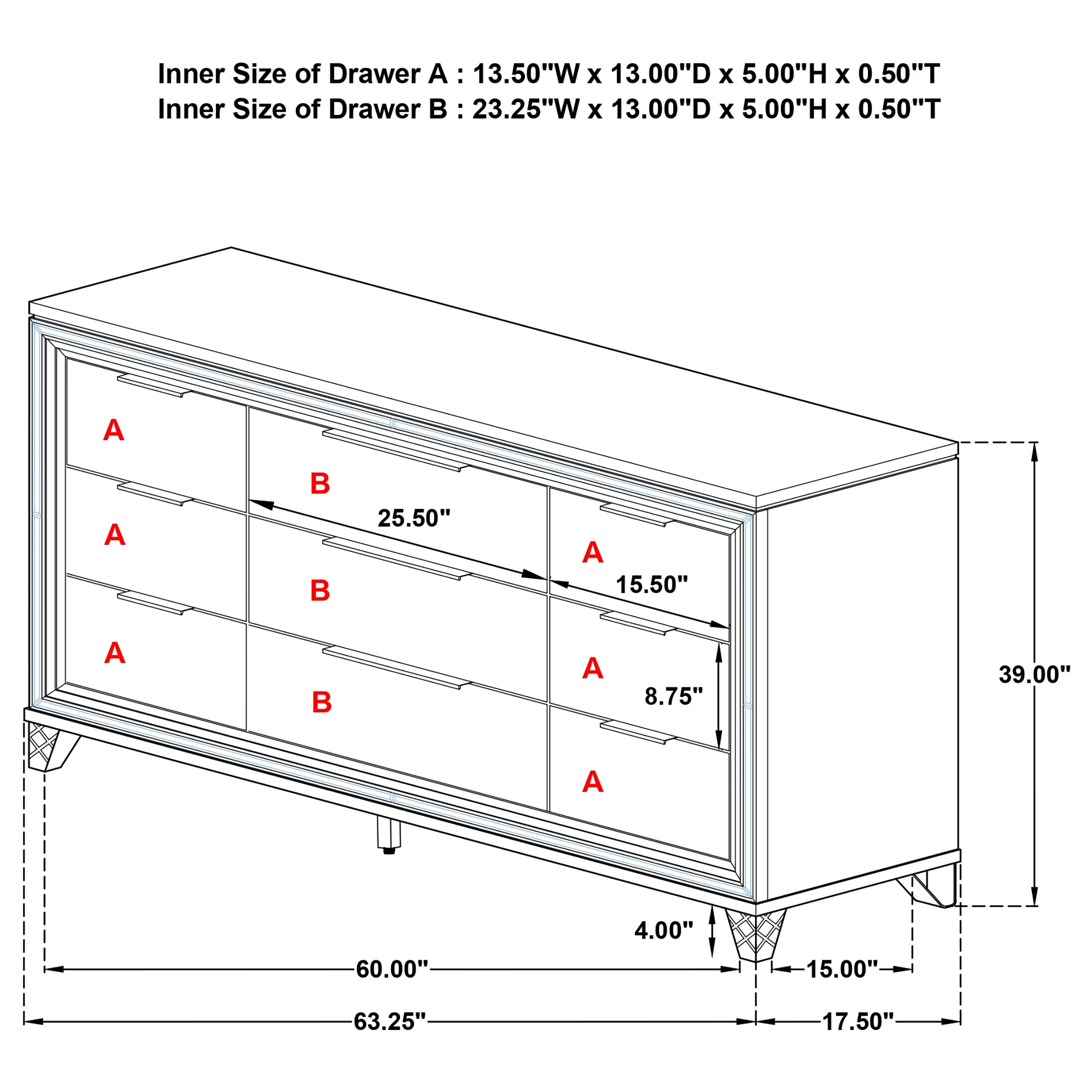 Marmore Bedroom Set - Image 18