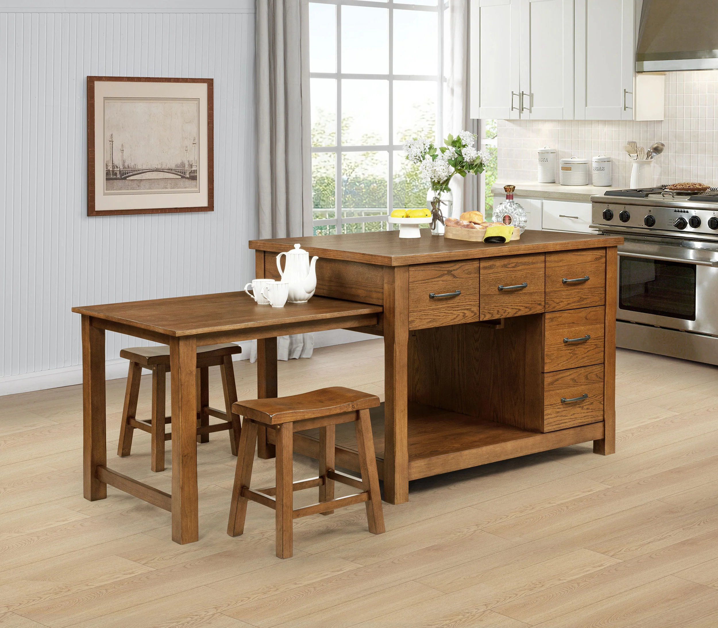 Mayfair Kitchen Island Set - Image 2