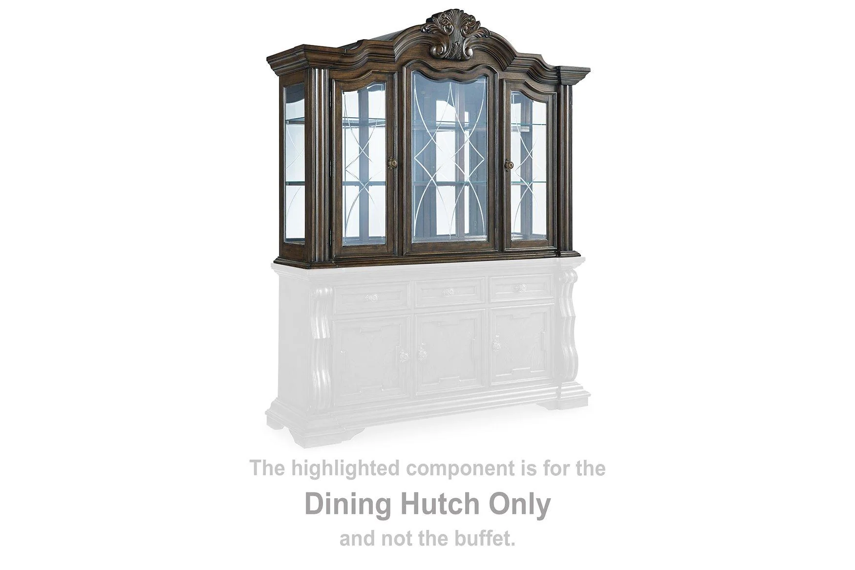 Maylee Dining Buffet and Hutch - Image 11