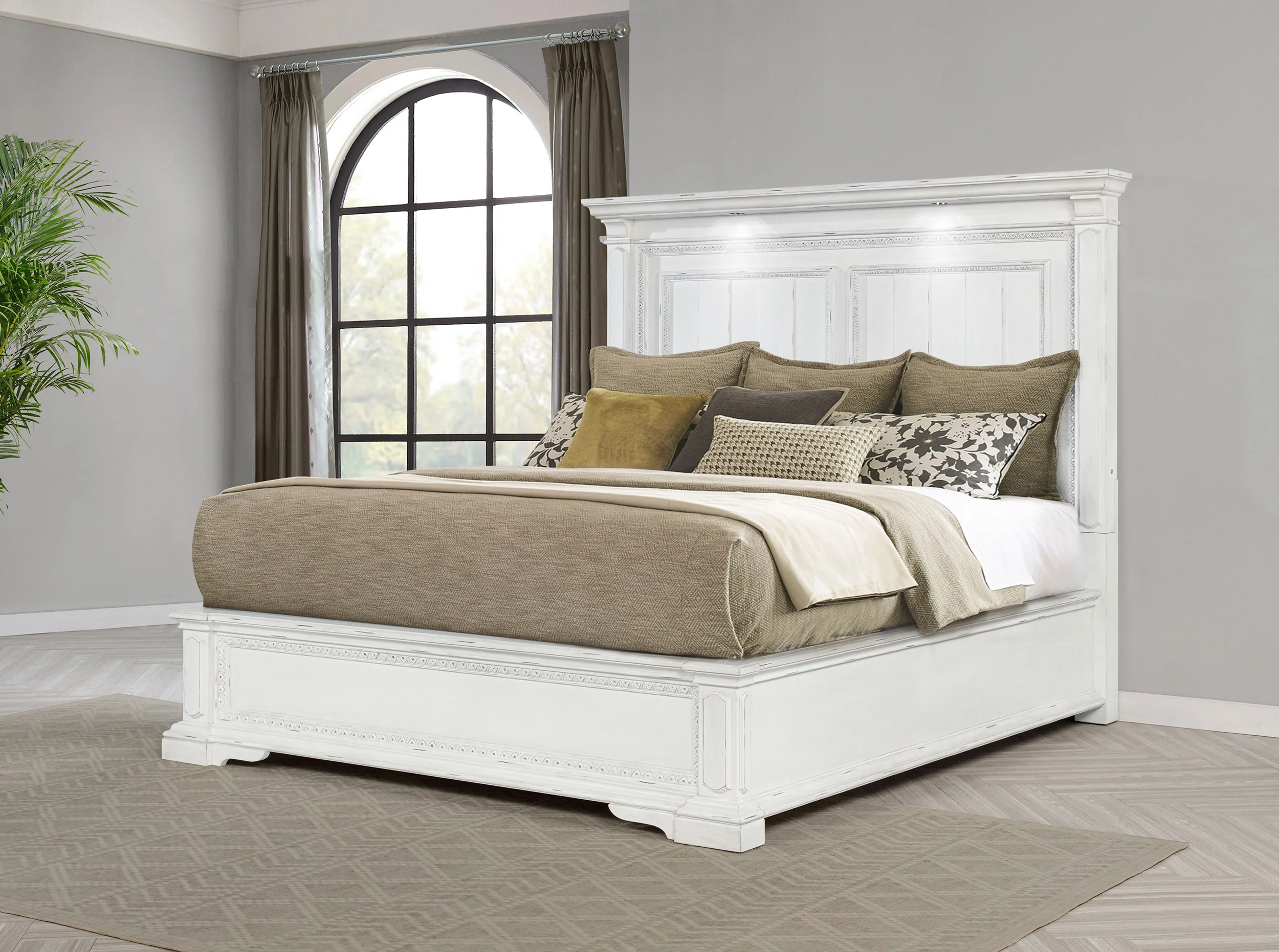 McKinney Panel Bed with LED Lighting - Image 26