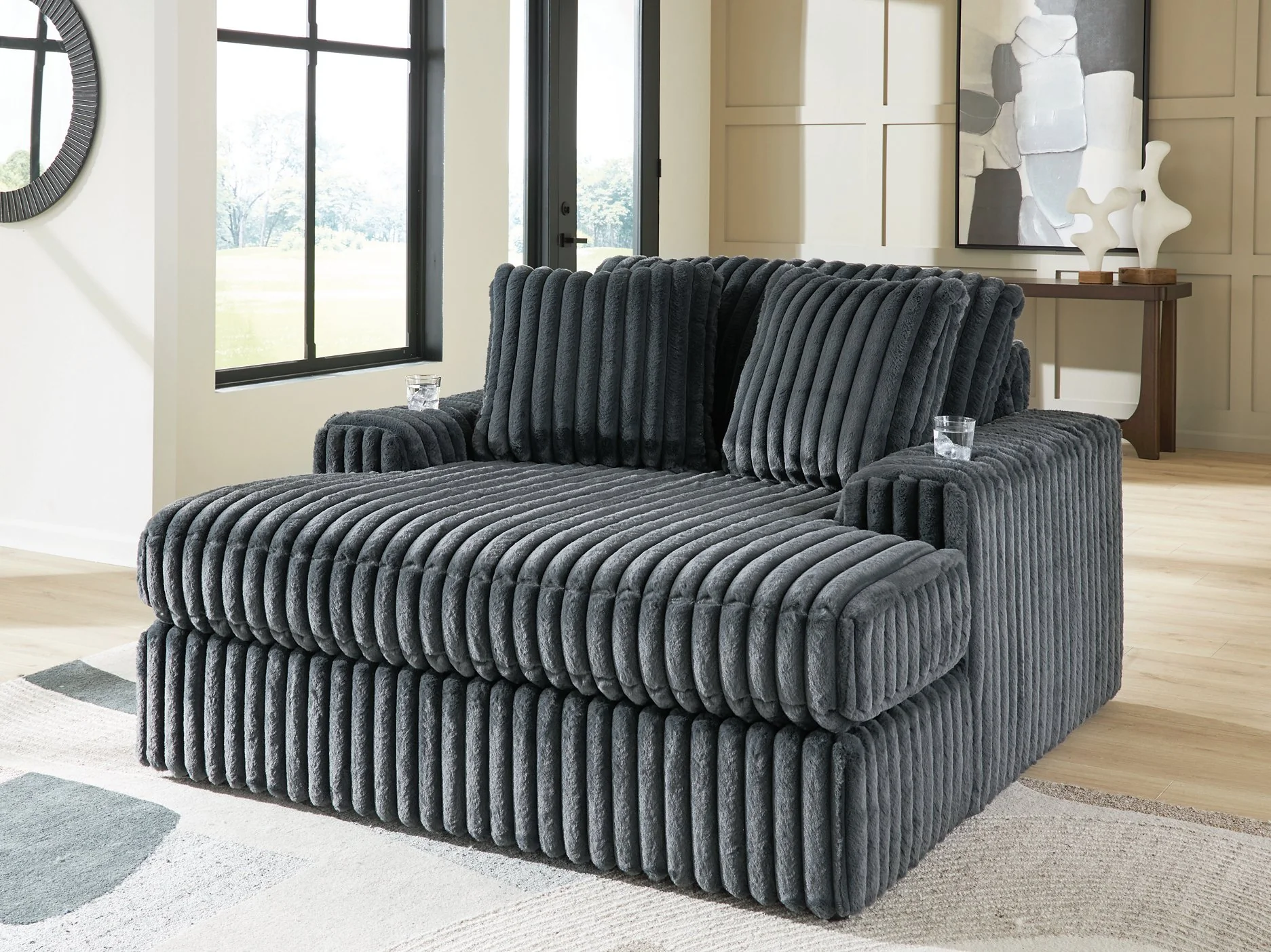 Midnight-Madness Oversized Chaise - Image 16