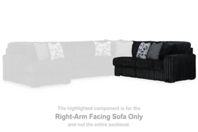 Midnight-Madness Sectional Sofa with Chaise - Image 15