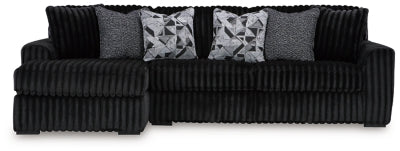 Midnight-Madness Sectional Sofa with Chaise - Image 2