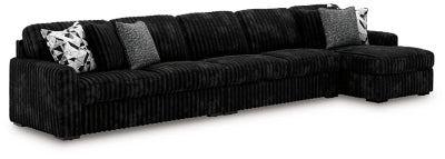 Midnight-Madness Sectional with Chaise - Image 49