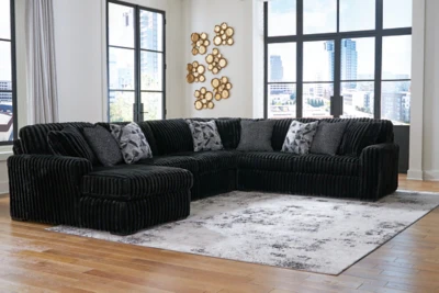 Midnight-Madness Sectional with Chaise - Image 58