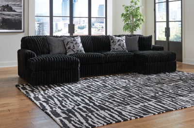 Midnight-Madness Sectional with Chaise - Image 6