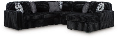 Midnight-Madness Sectional with Chaise - Image 70