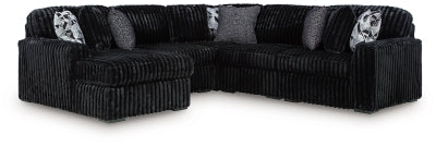Midnight-Madness Sectional with Chaise - Image 71