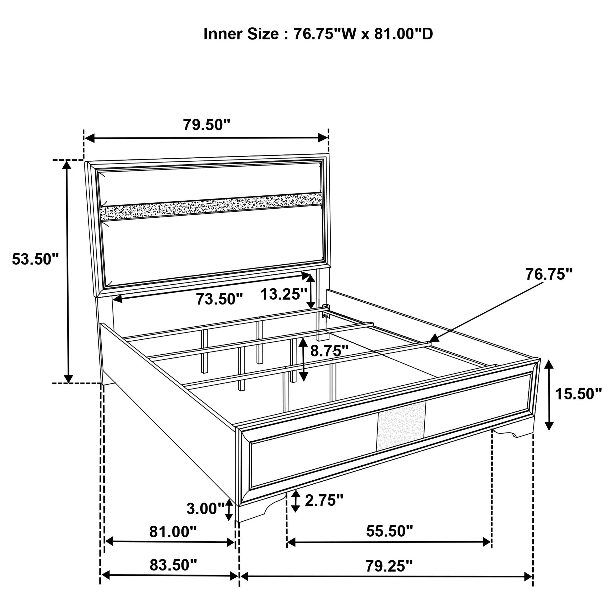 Miranda Panel Bed - Image 43