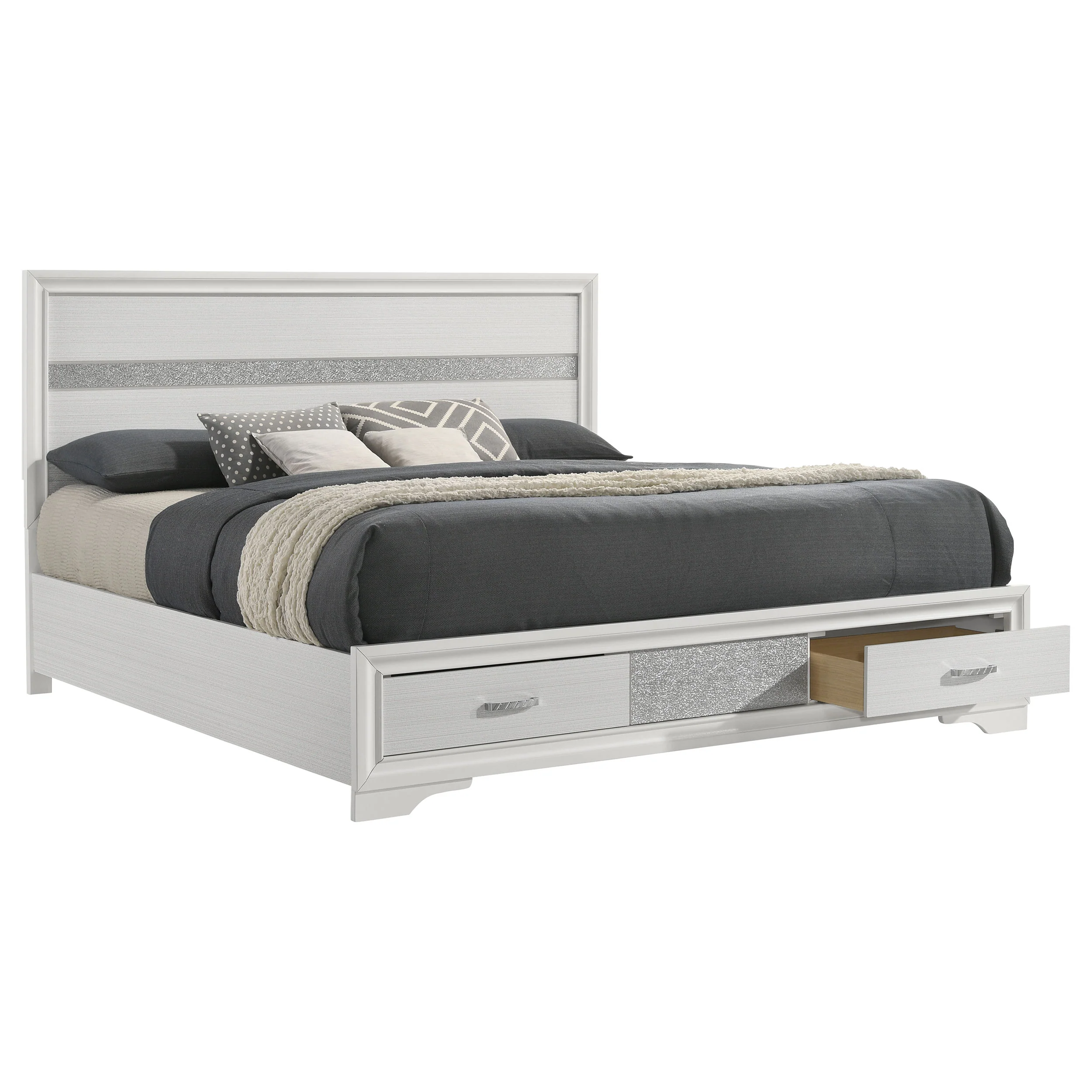 Miranda Panel Platform Storage Bed - Image 12