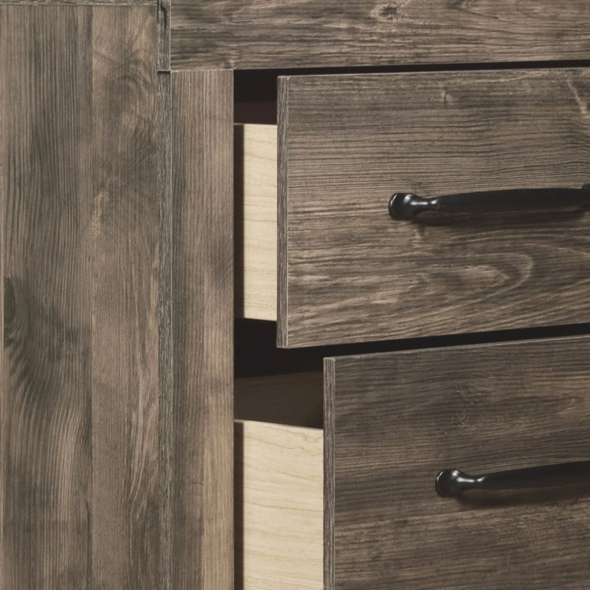 Misty Lodge Nightstand- Greige - Image 5