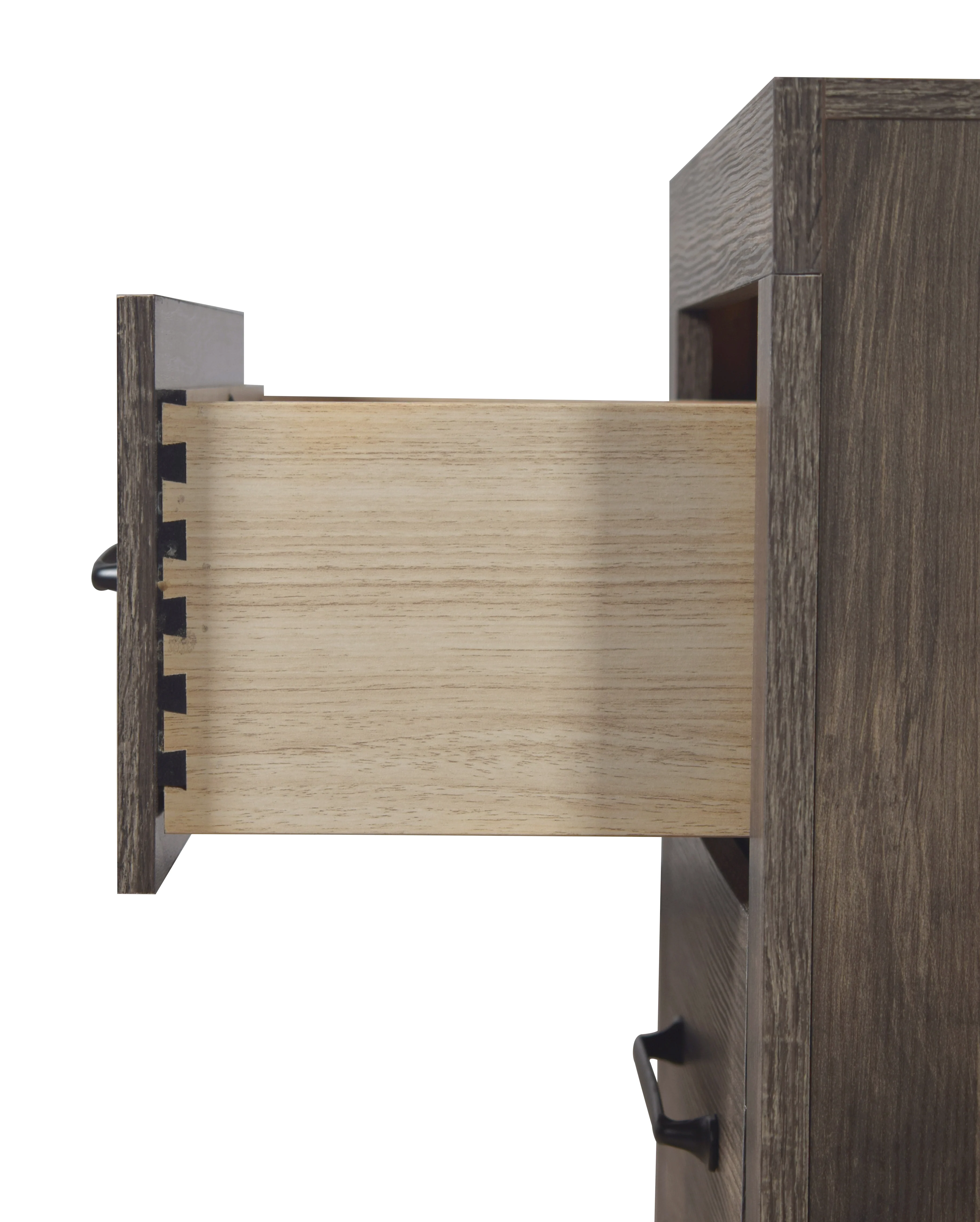 Misty Lodge Nightstand- Greige - Image 6