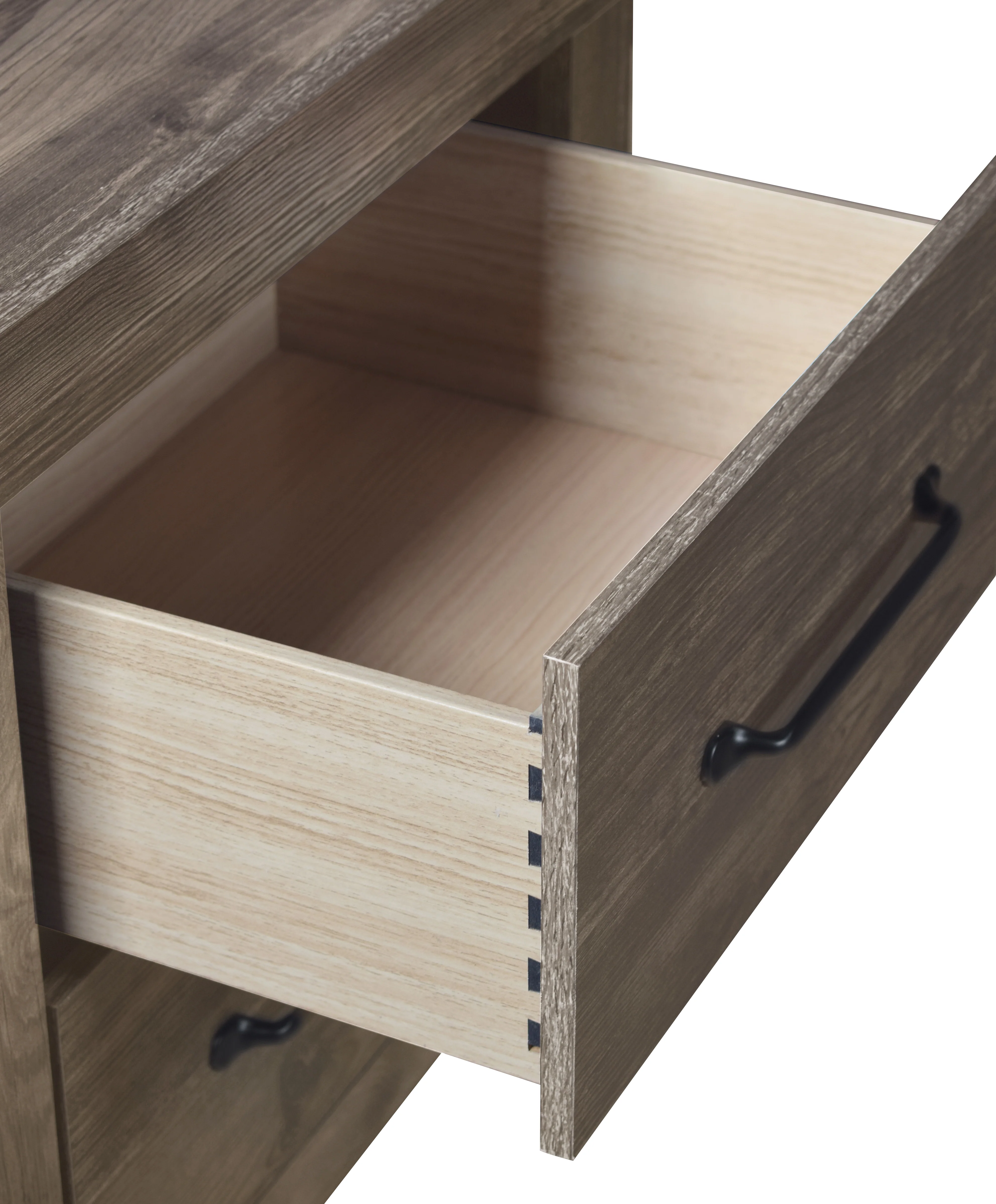 Misty Lodge Nightstand- Greige - Image 7