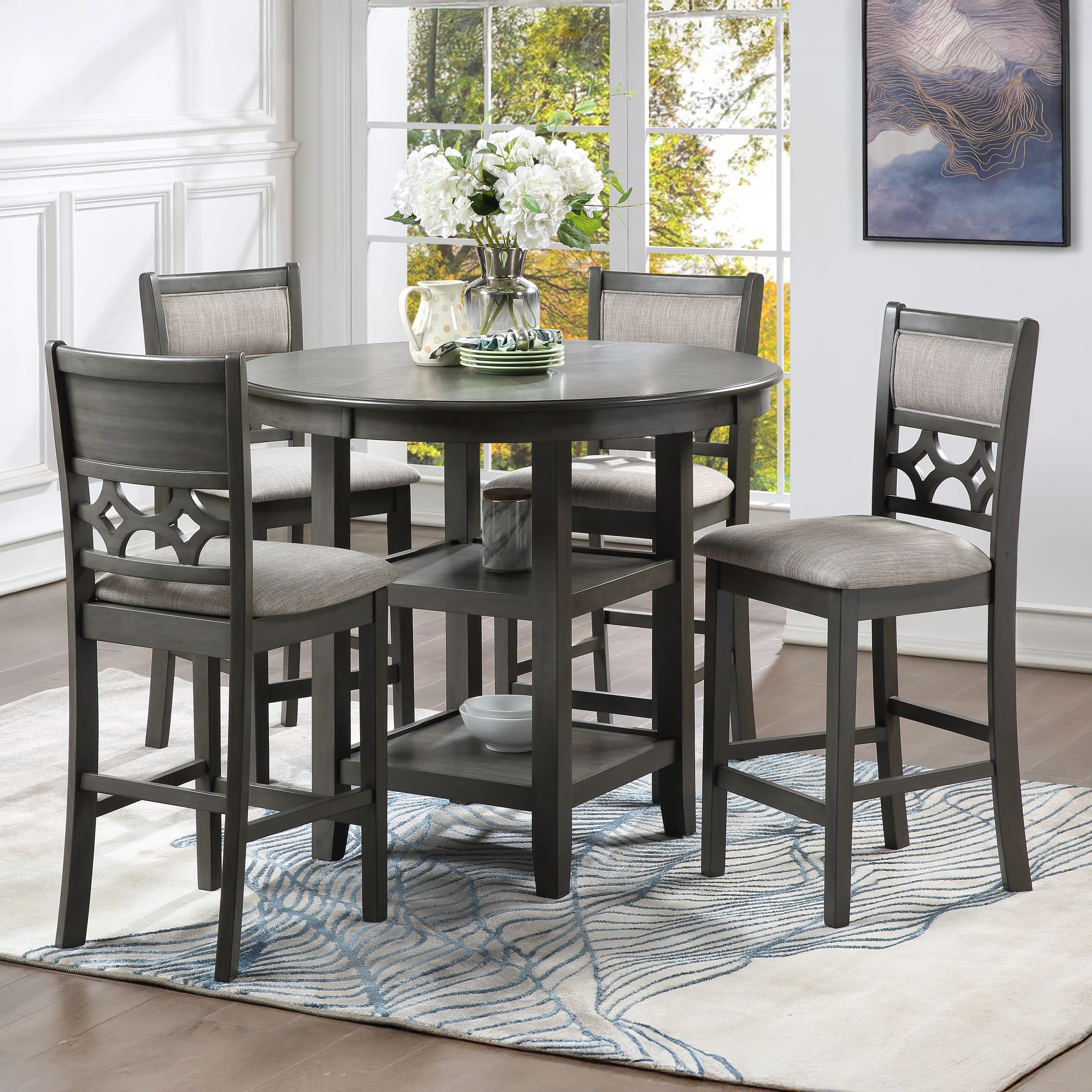 Mitchell 5 Pc Counter Set-Gray - Image 9