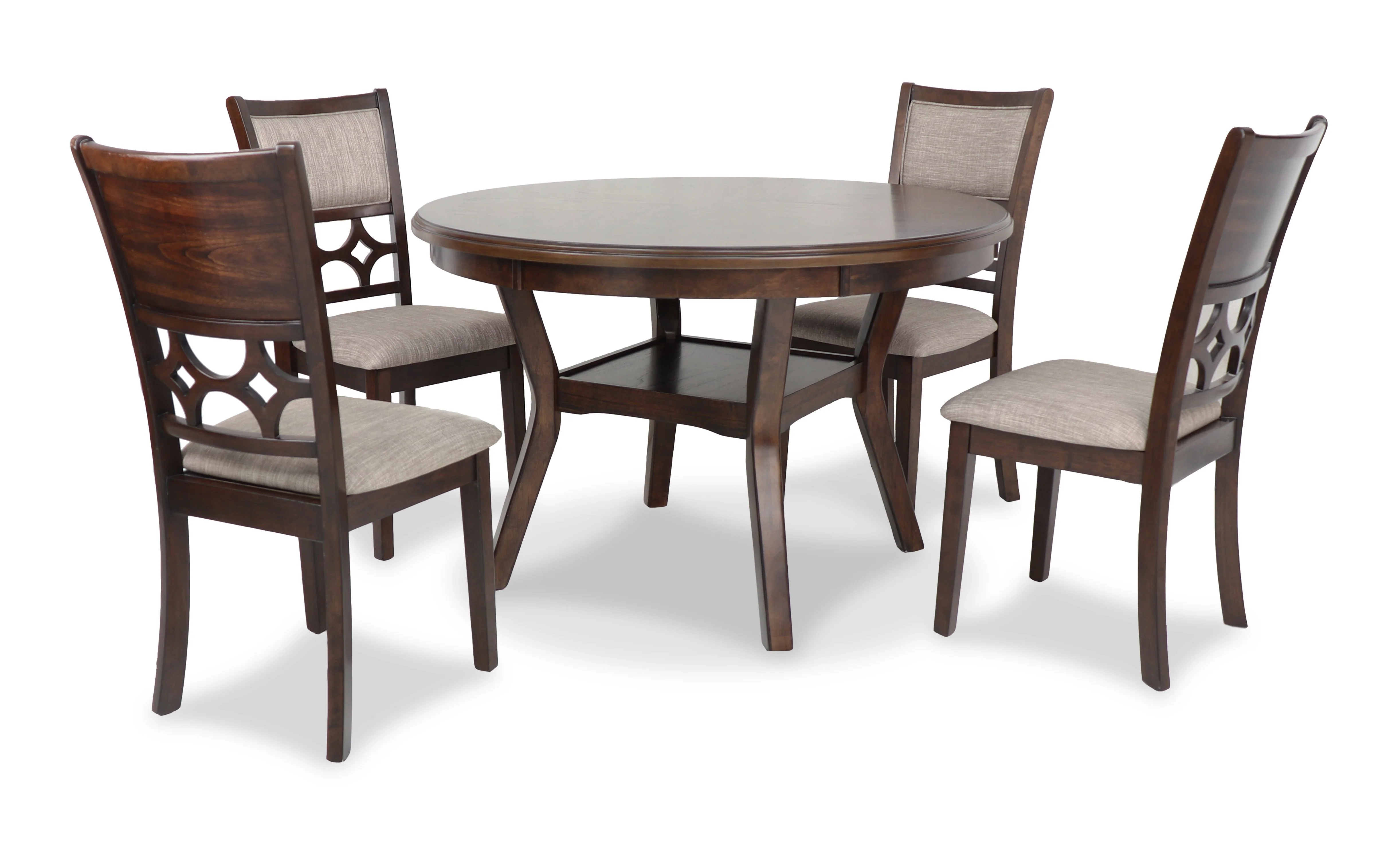 Mitchell 5 Pc Dining Set-Brown Cherry - Image 2