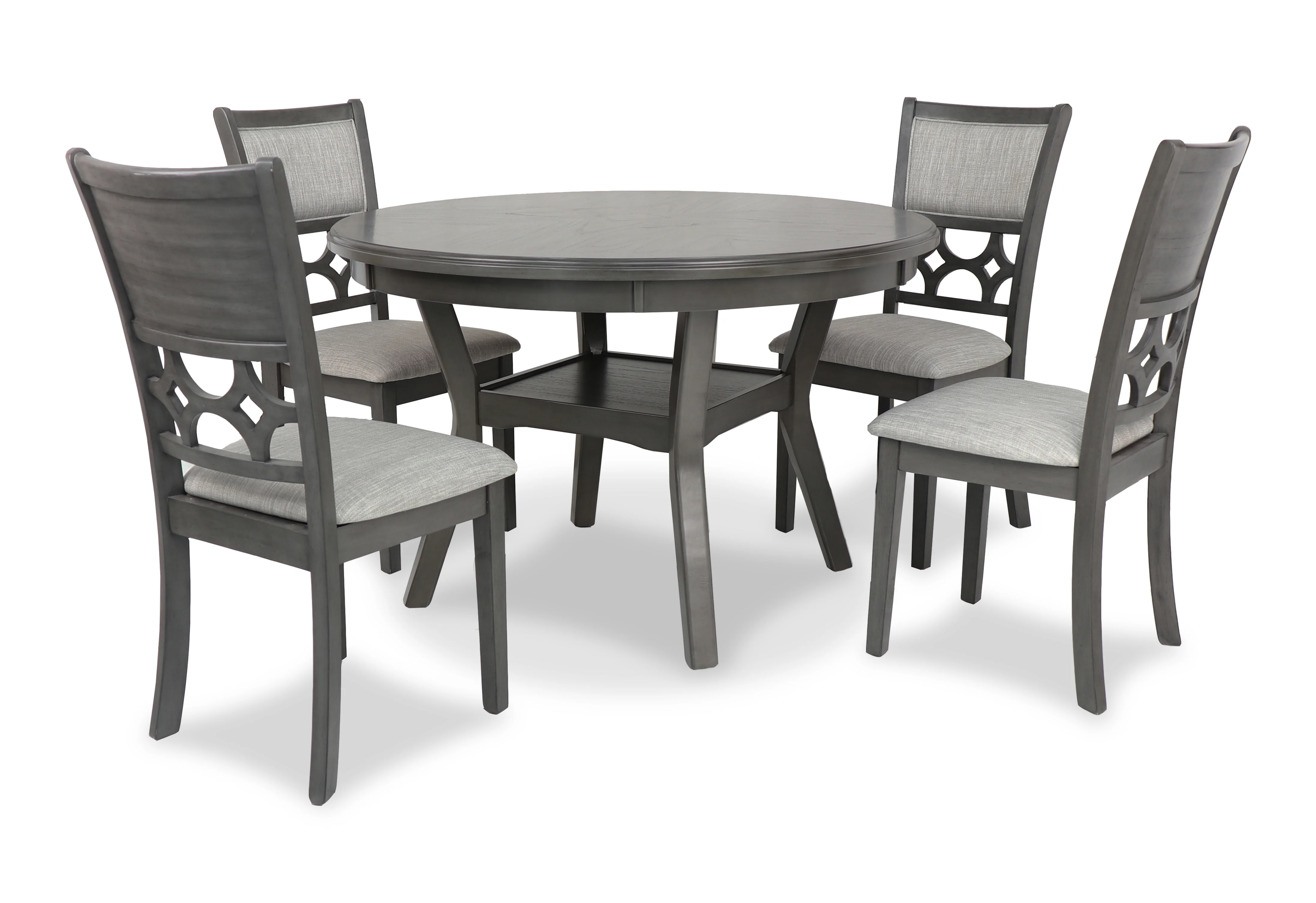 Mitchell 5 Pc Dining Set-Gray - Image 2