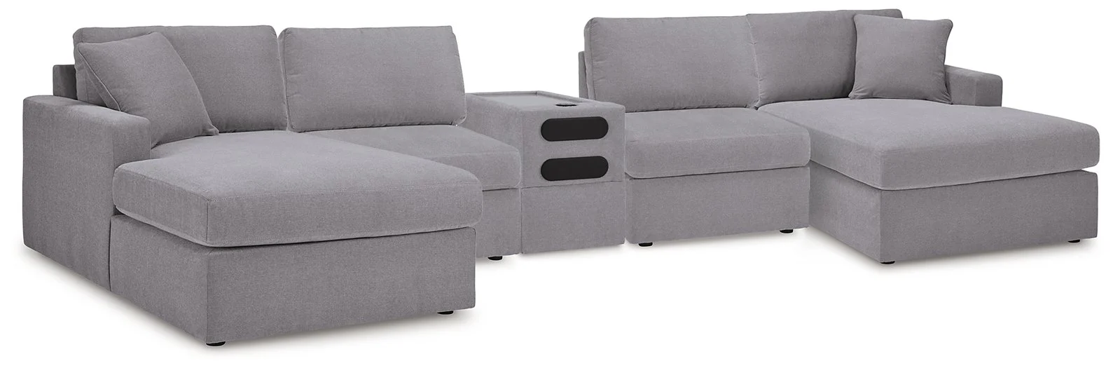 Modmax 5 Piece Sectional with Audio Console - Image 21