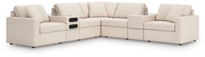Modmax Balanced Sectional with Audio and Storage Consoles - Image 65