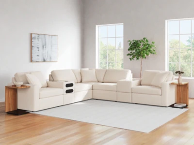 Modmax Balanced Sectional with Audio and Storage Consoles - Image 96