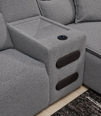 Modmax II Power Reclining Sectional with Audio Consoles - Image 27