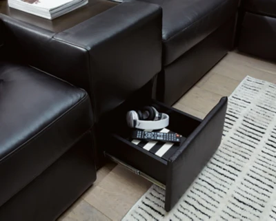 Modmax II Sectional with Chaise and Storage Consoles - Image 19