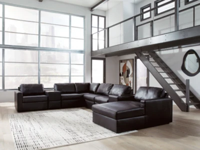 Modmax II Sectional with Chaise and Storage Consoles - Image 28