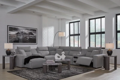 Modmax Power Reclining Sectional with Chaise - Image 33