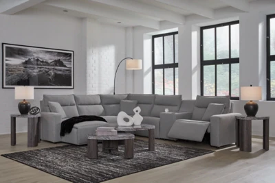 Modmax Power Reclining Sectional with Chaise - Image 43