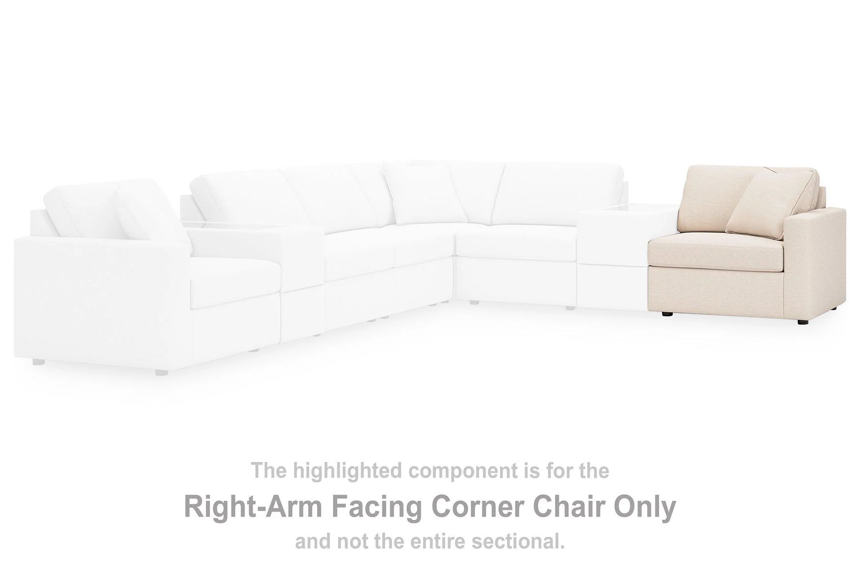 Modmax Sectional Loveseat with Audio System - Image 14