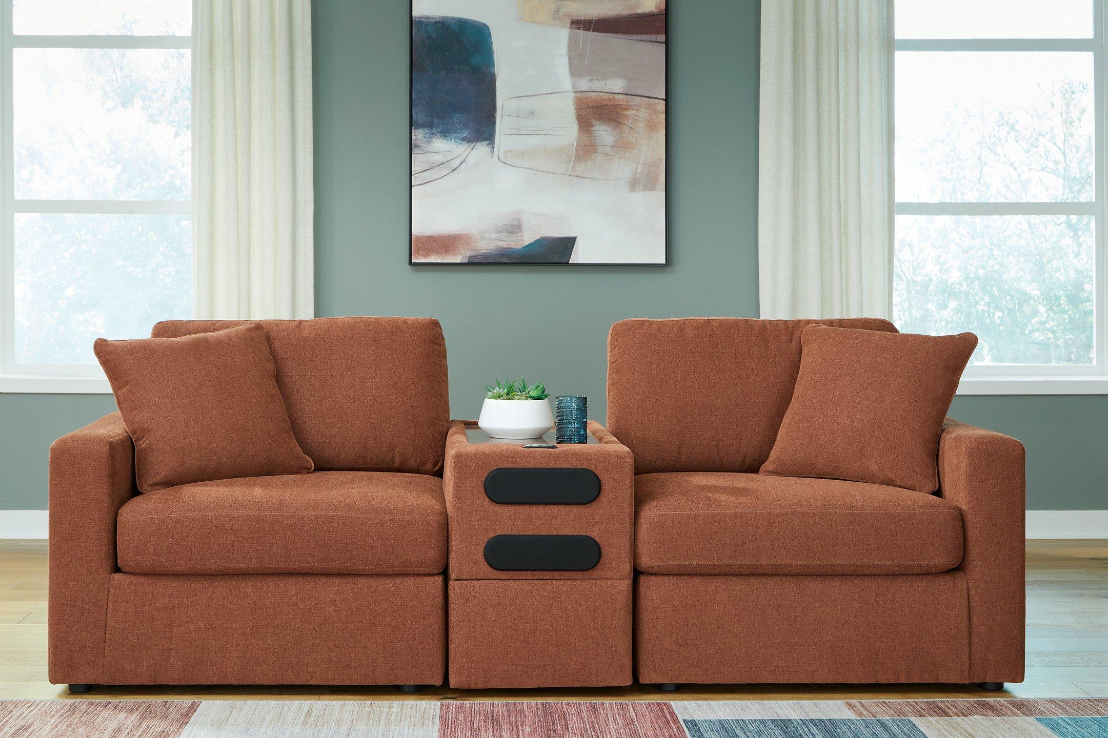 Modmax Sectional Loveseat with Audio System - Image 38
