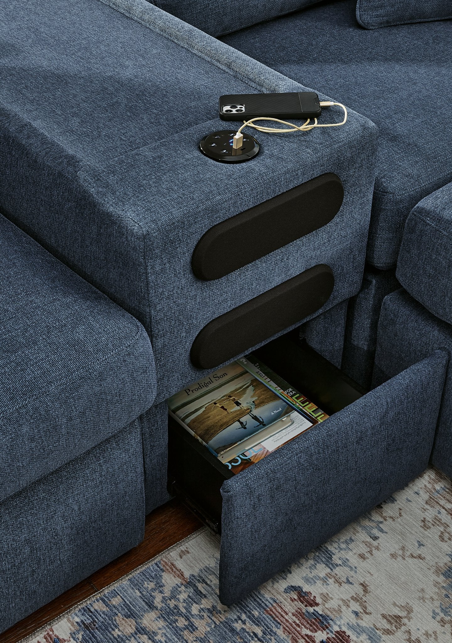 Modmax Sectional with Audio Console - Image 15